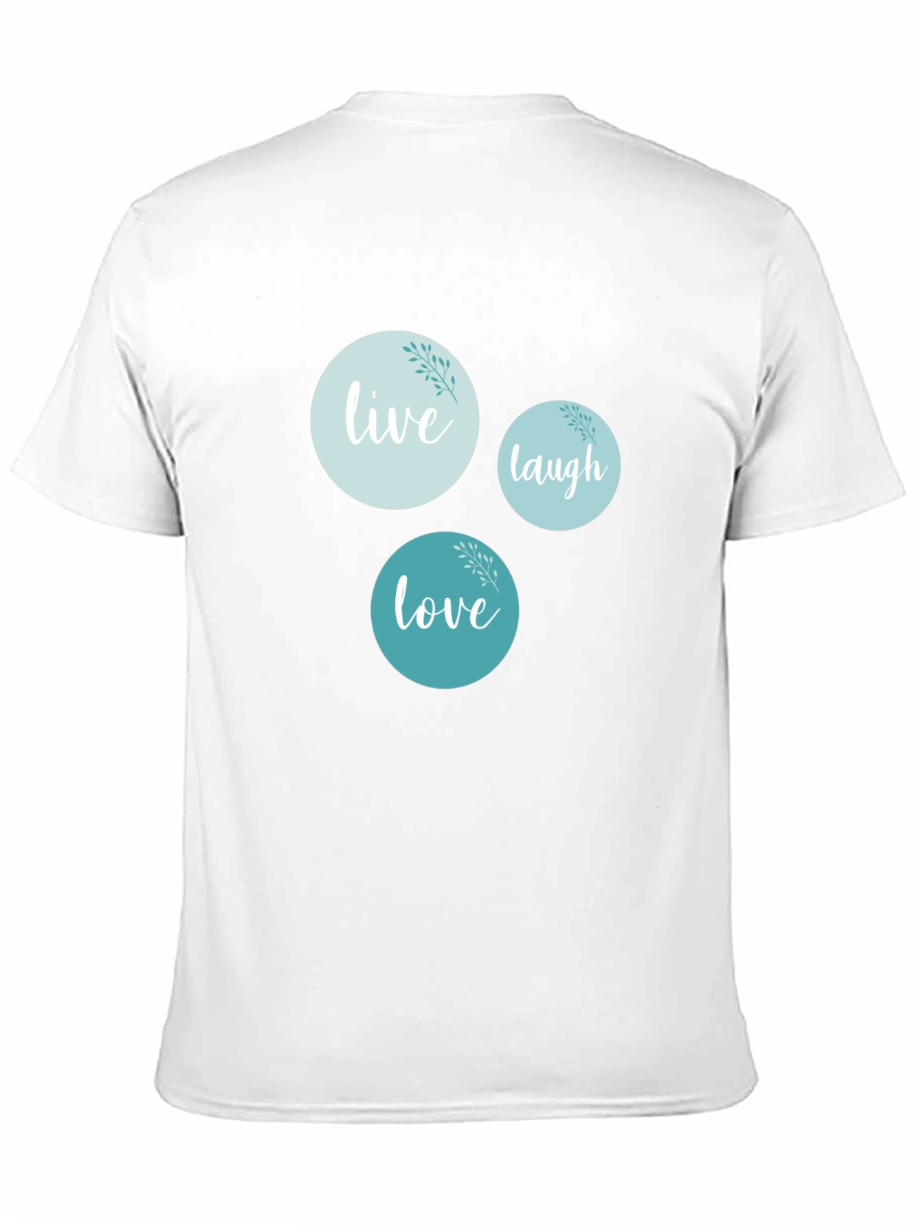 Black Live Laugh Love Graphic Tee - Stylish Comfort view 11