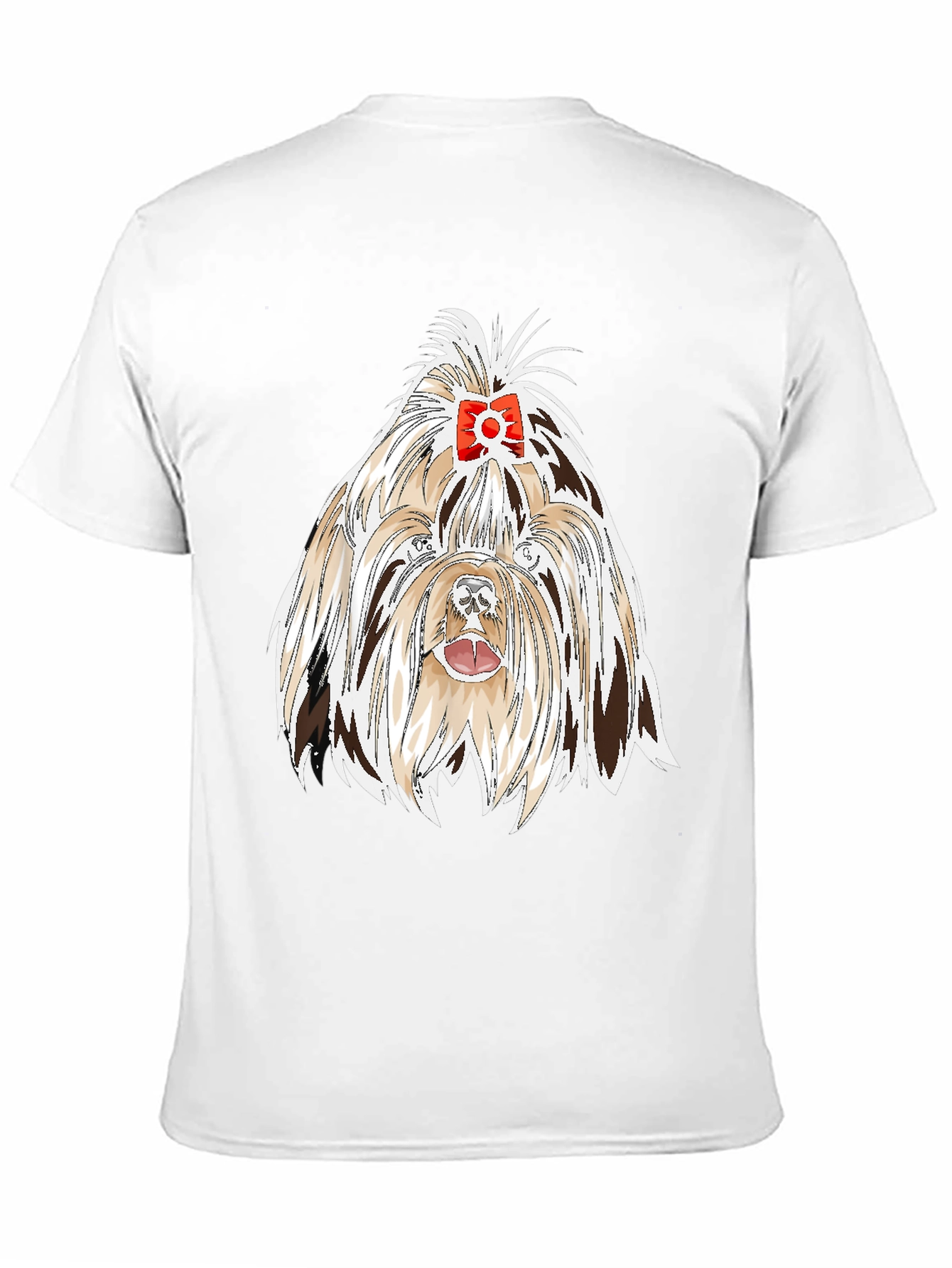 Black Dog Lover T-Shirt - Cute Shih Tzu Graphic Tee view 11