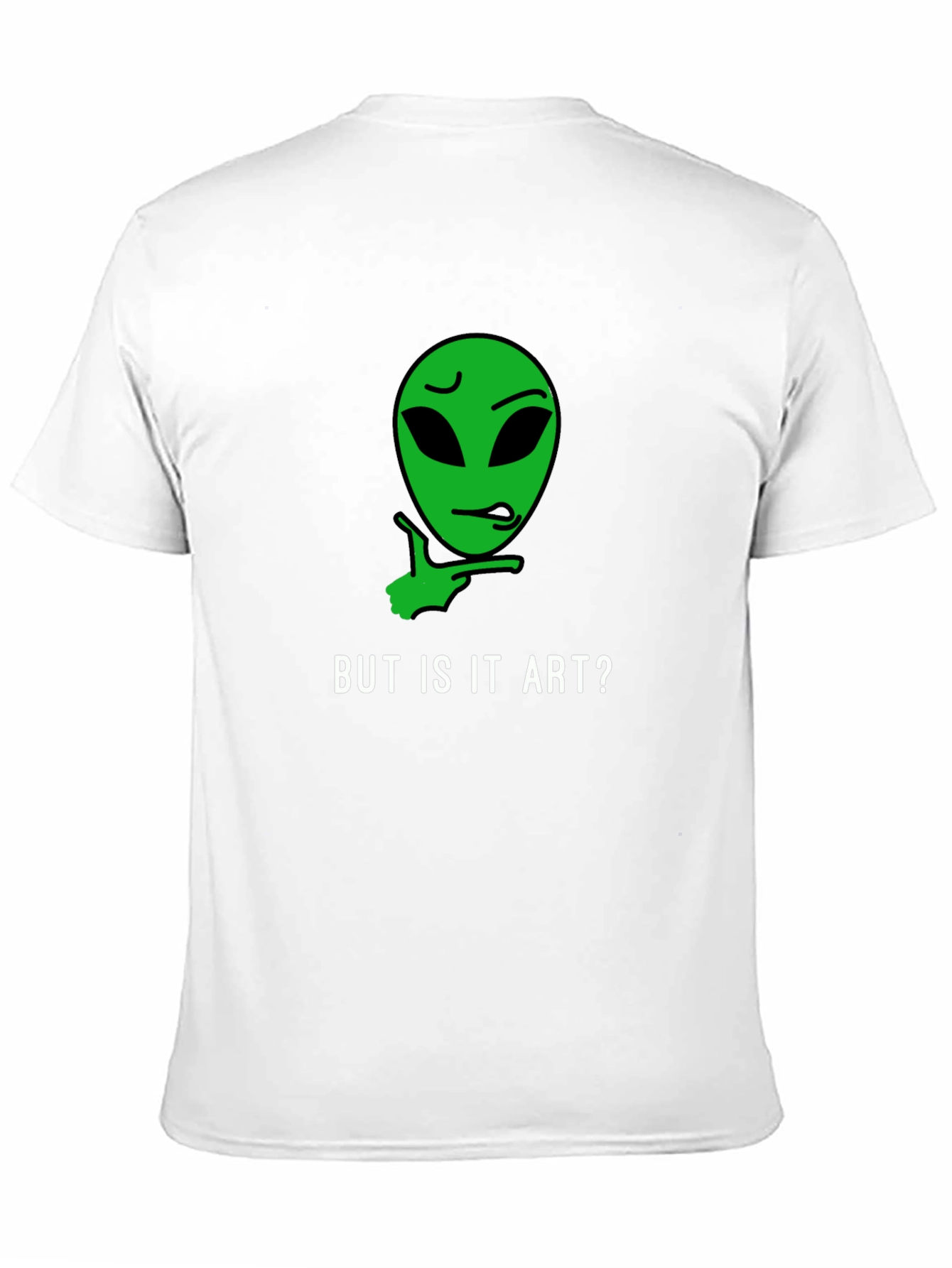 Black But Is It Art? Alien Graphic Tee - Black view 11