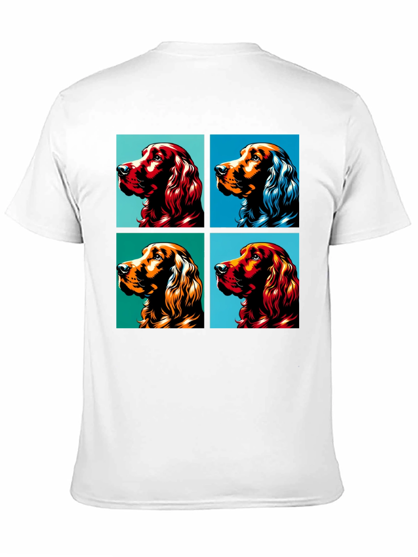 Black Dog Breed Pop Art Black Graphic Tee view 11