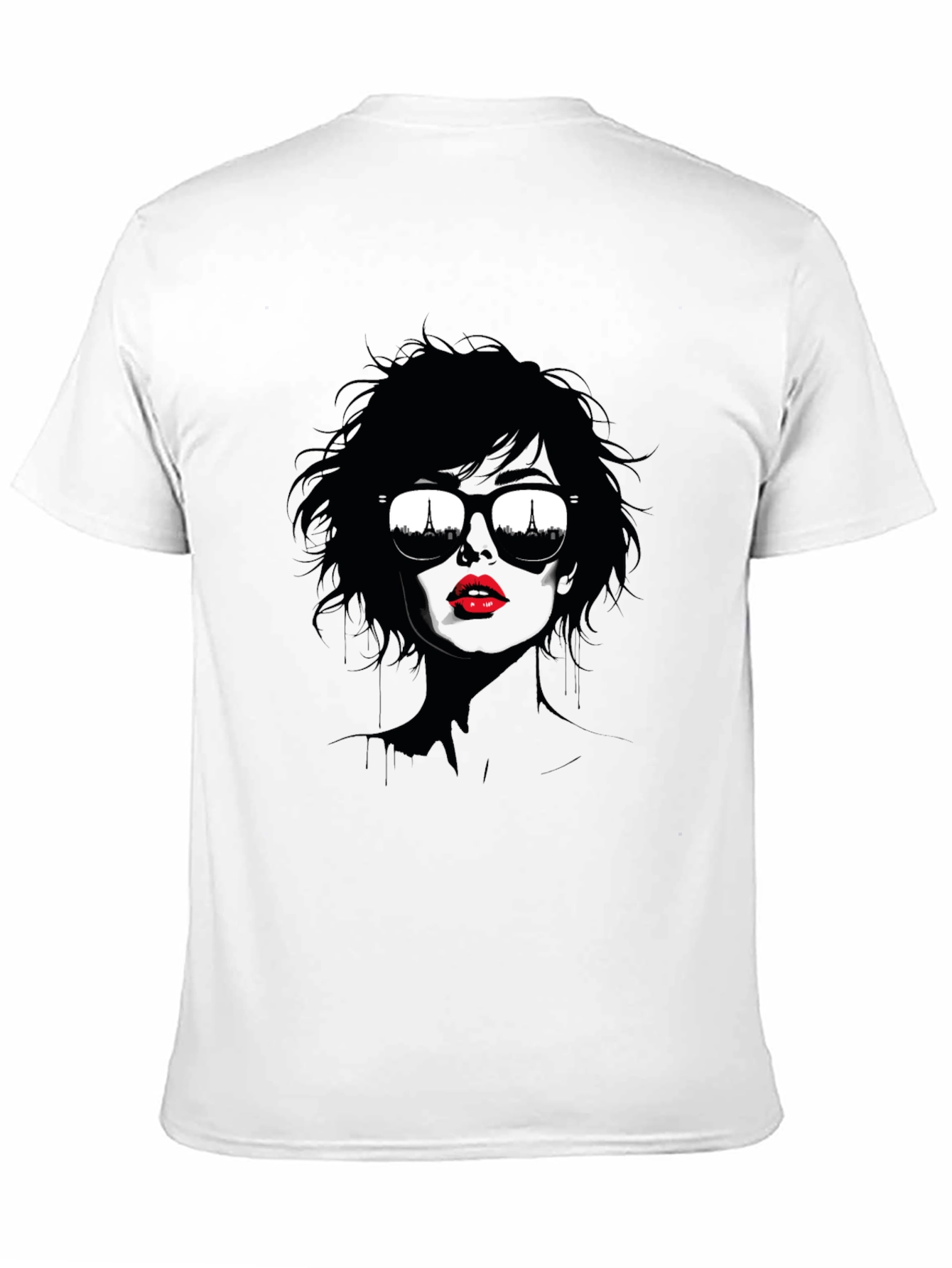 Parisian Chic Graphic Tee - 11