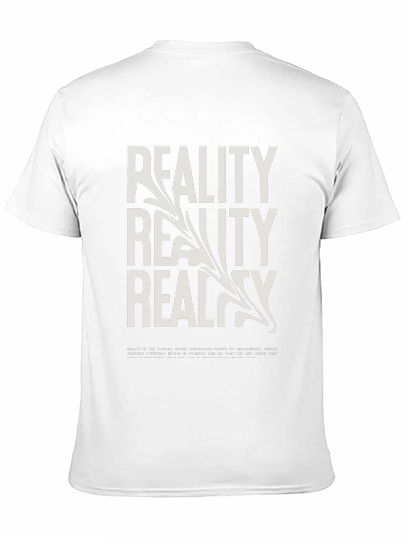 Black Reality Graphic Print Black T-Shirt view 11