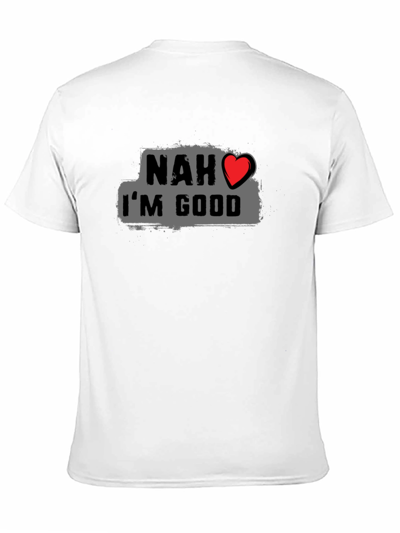 Black Nah I'm Good Graphic Tee view 11