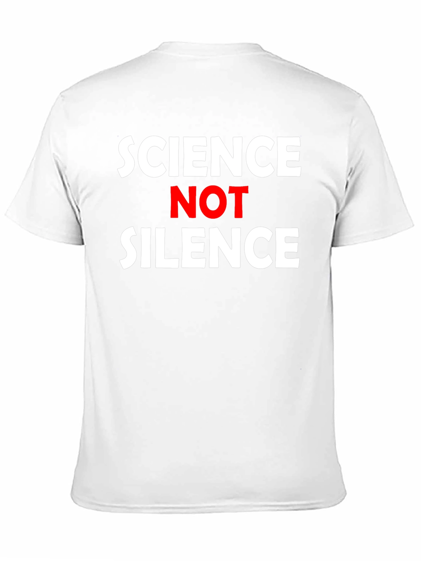 Black Science Not Silence Graphic Tee view 11