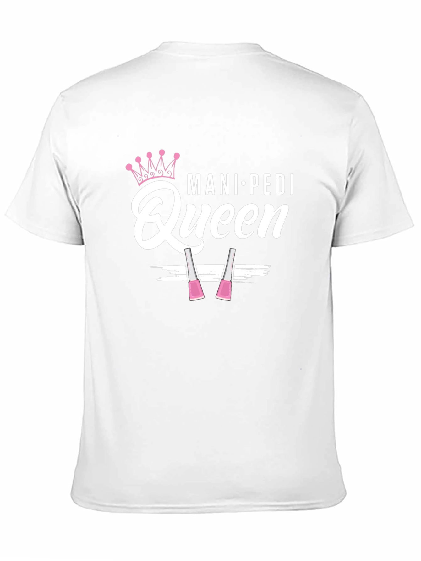 Black Mani-Pedi Queen Graphic T-Shirt view 11