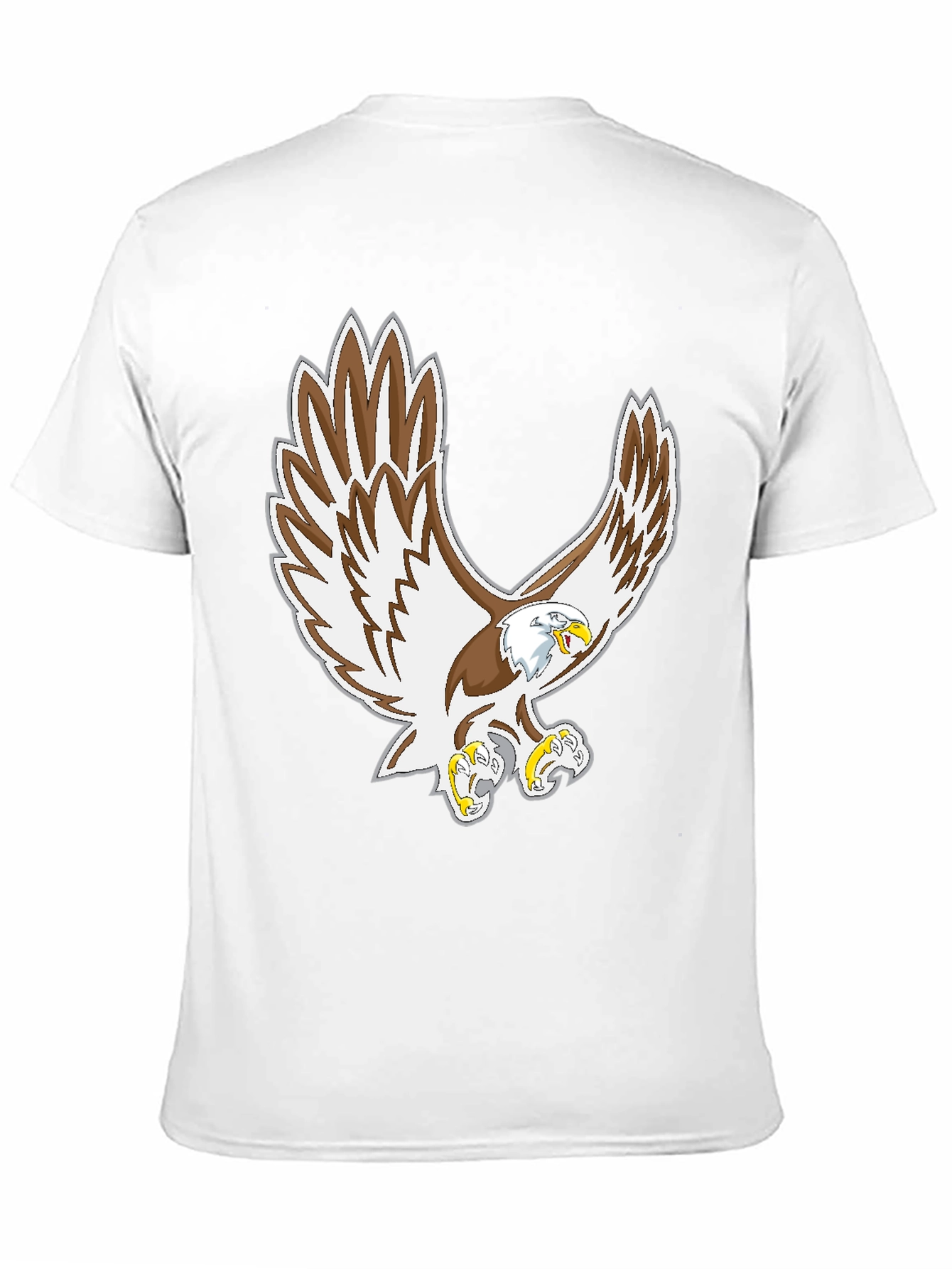 Black Eagle Graphic Tee - Men's Short Sleeve - 11