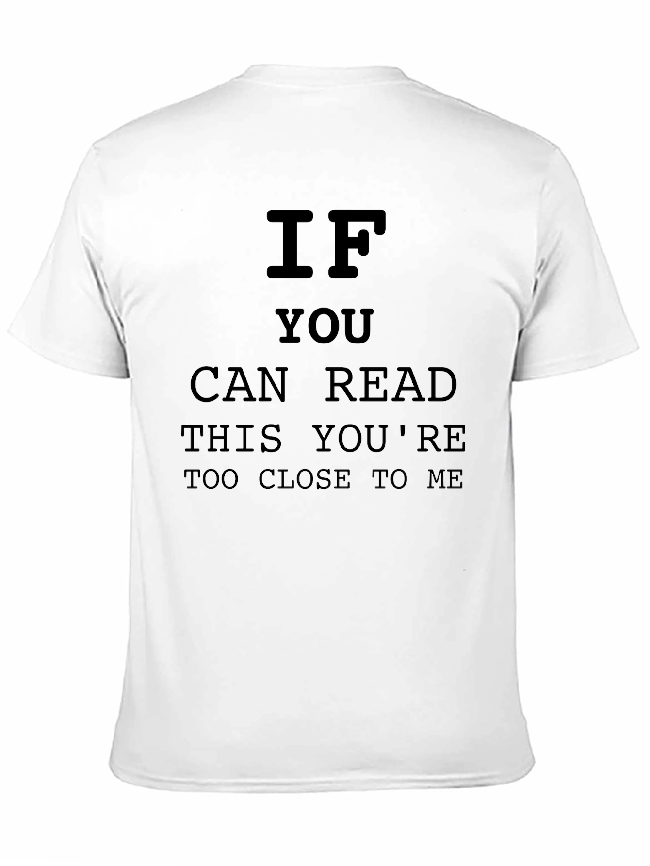 Black Funny If You Can Read This Tee view 11