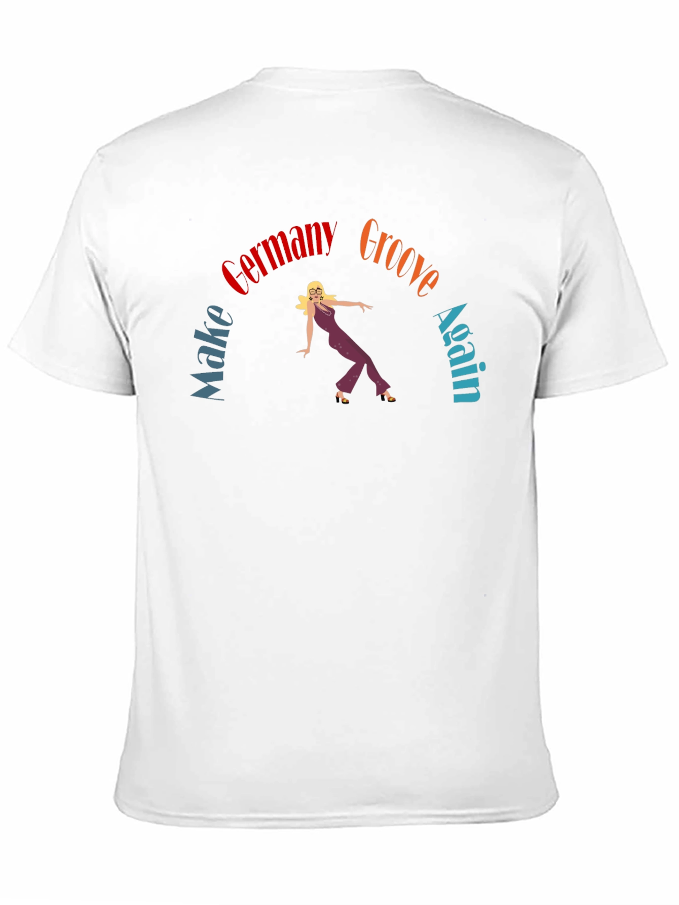 Black Make Germany Groove Again T-Shirt view 11