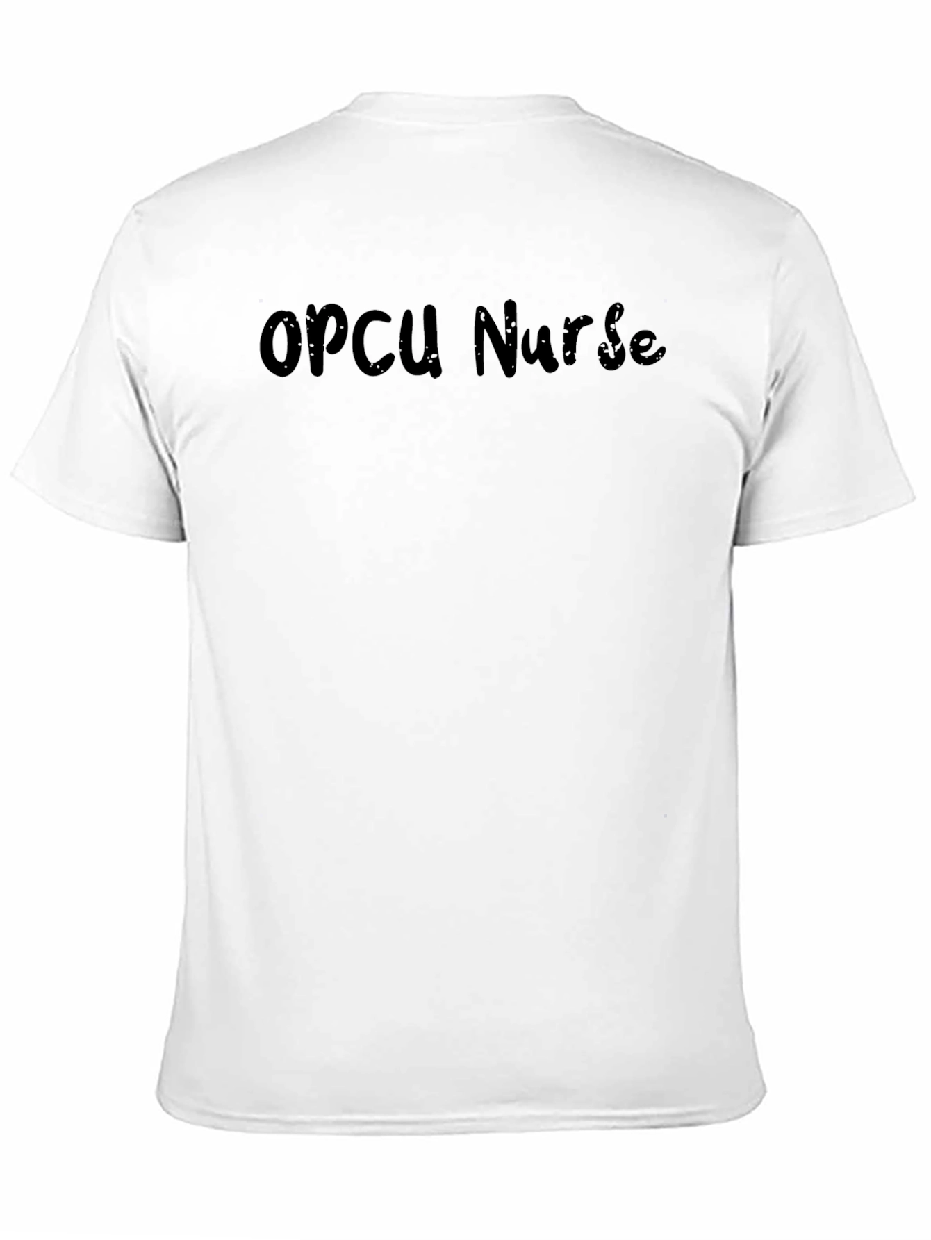 Black OPCU Nurse Black T-Shirt view 11