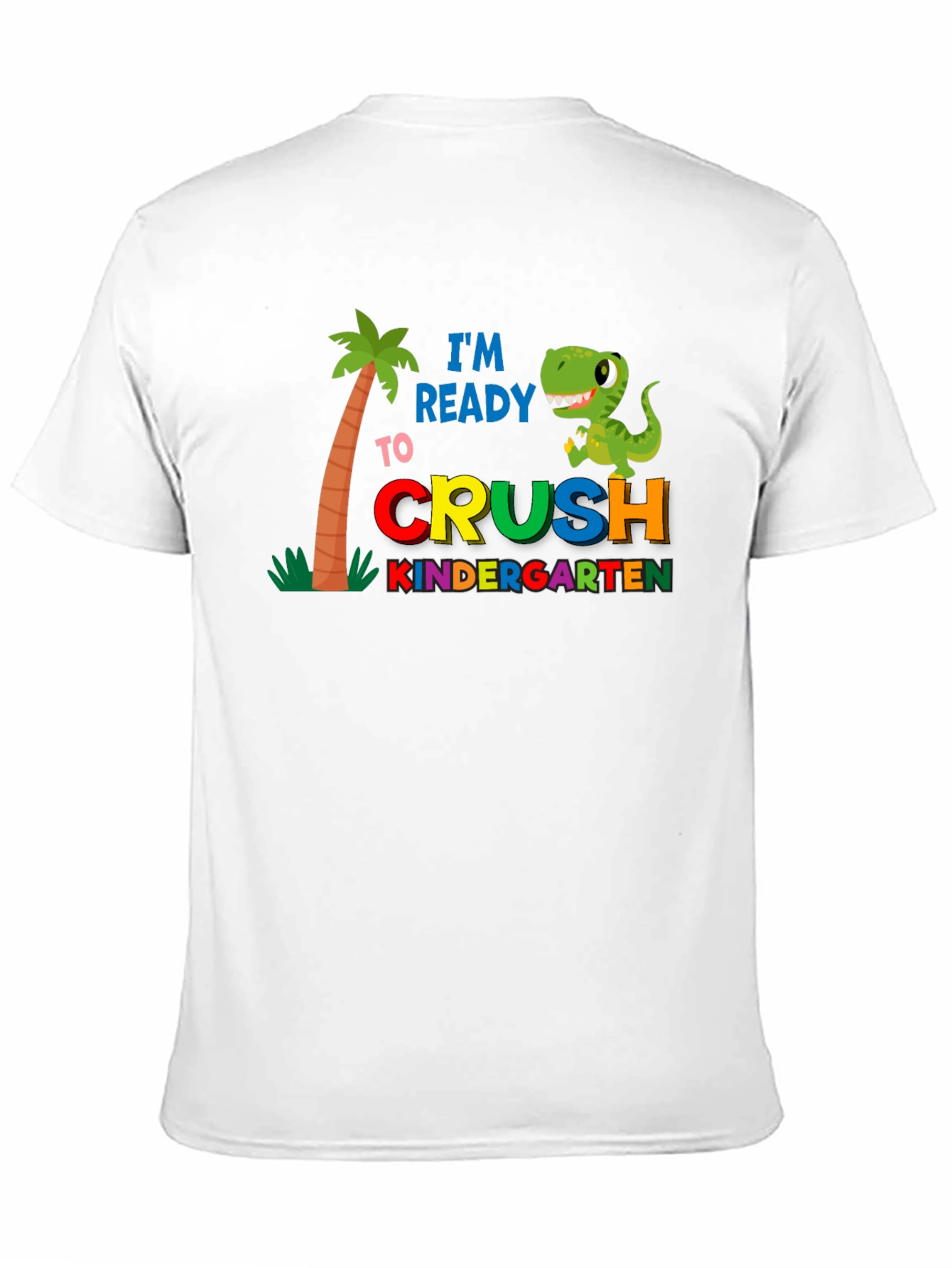 Black Ready to Crush Kindergarten T-Shirt view 11