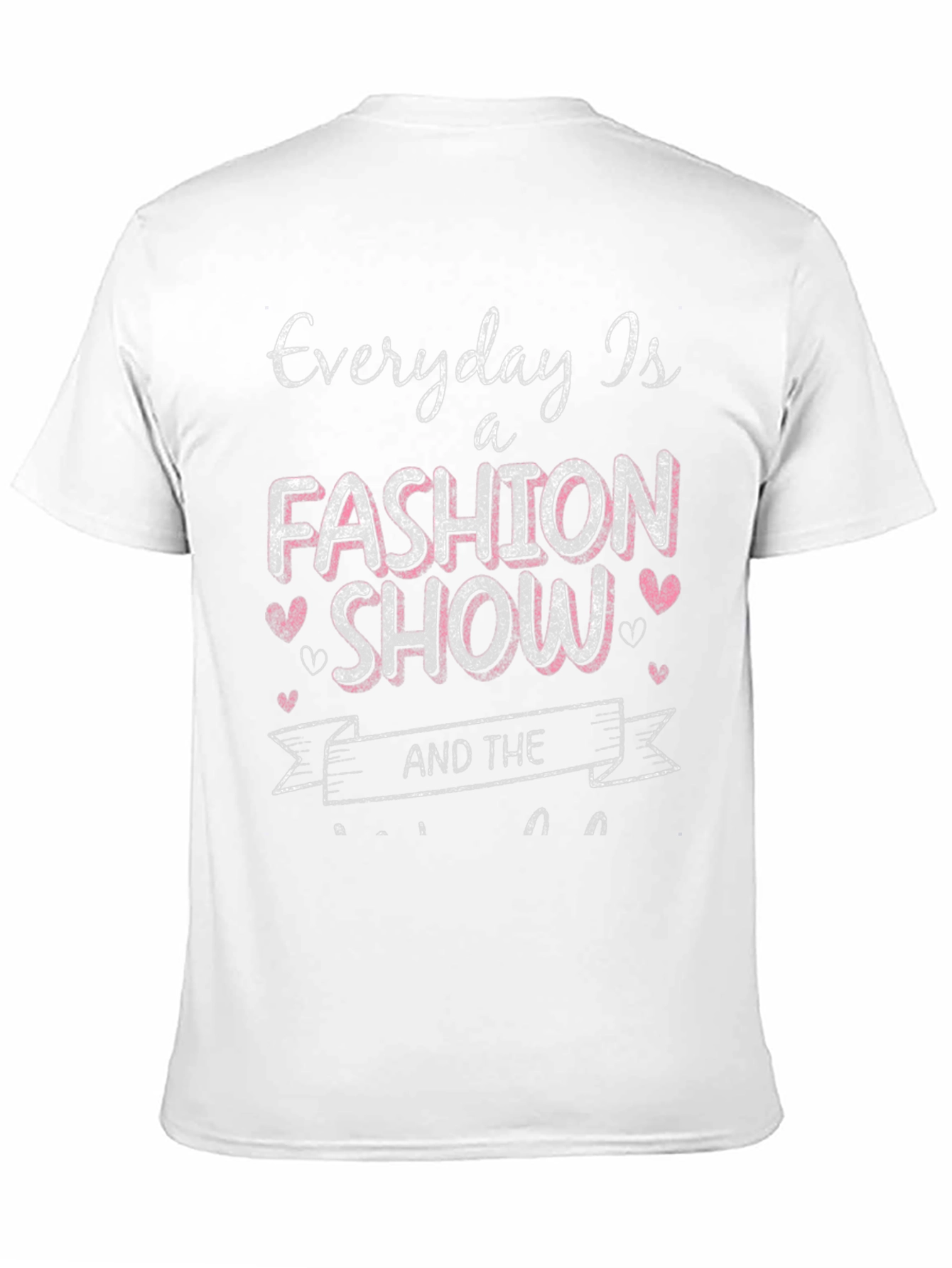 Black Everyday is a Fashion Show Black Tee view 11
