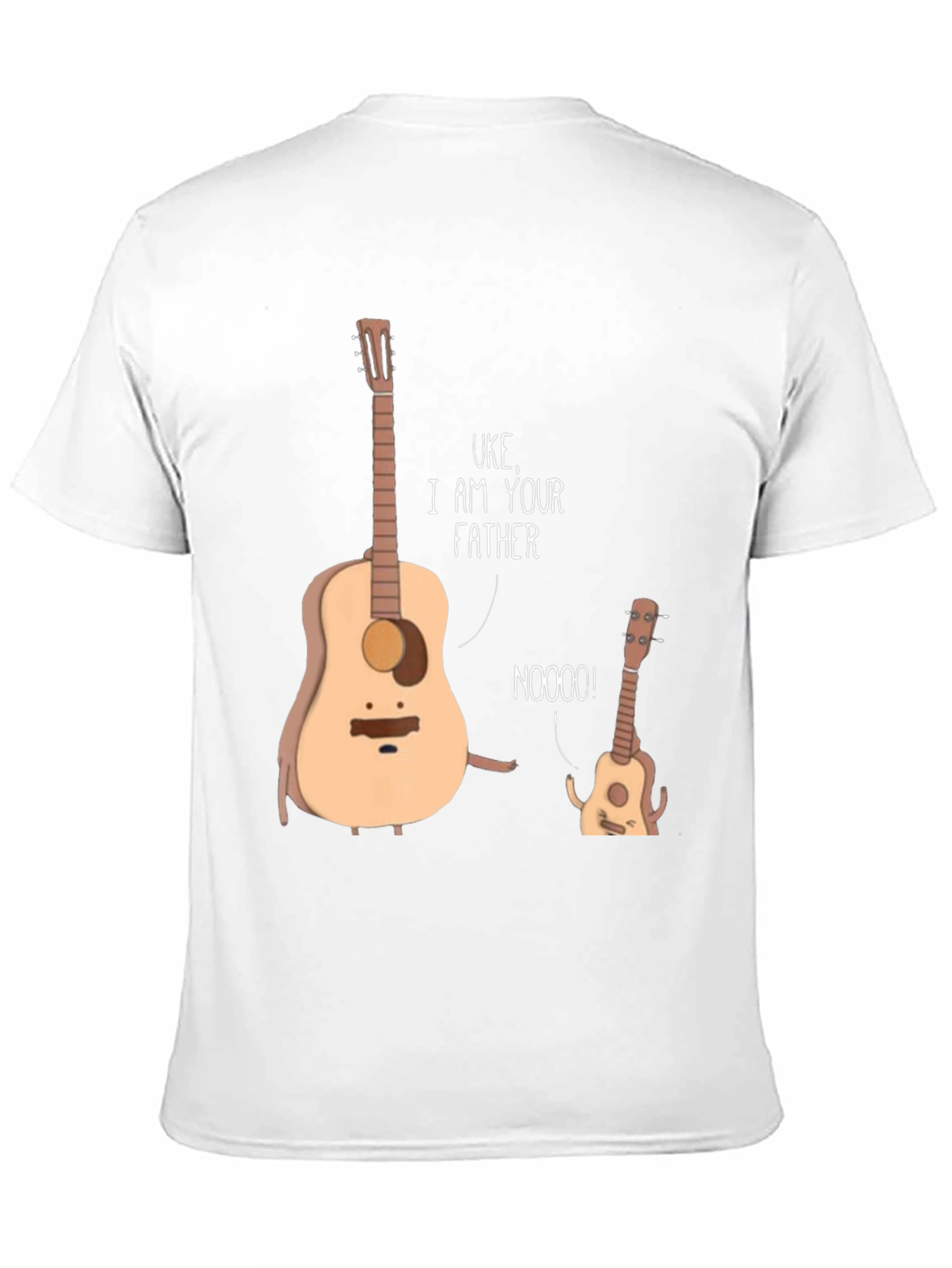 Black Uke I Am Your Father Funny Music T-Shirt view 11