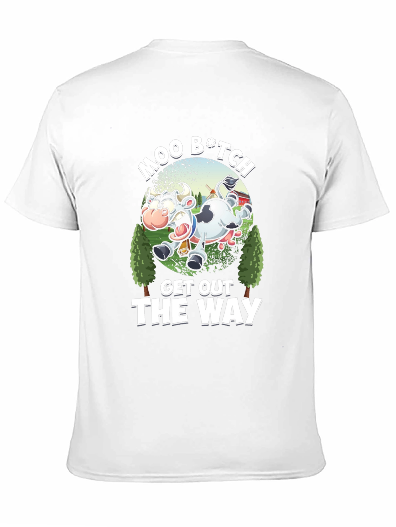 Black Moo B*tch Graphic Tee view 11