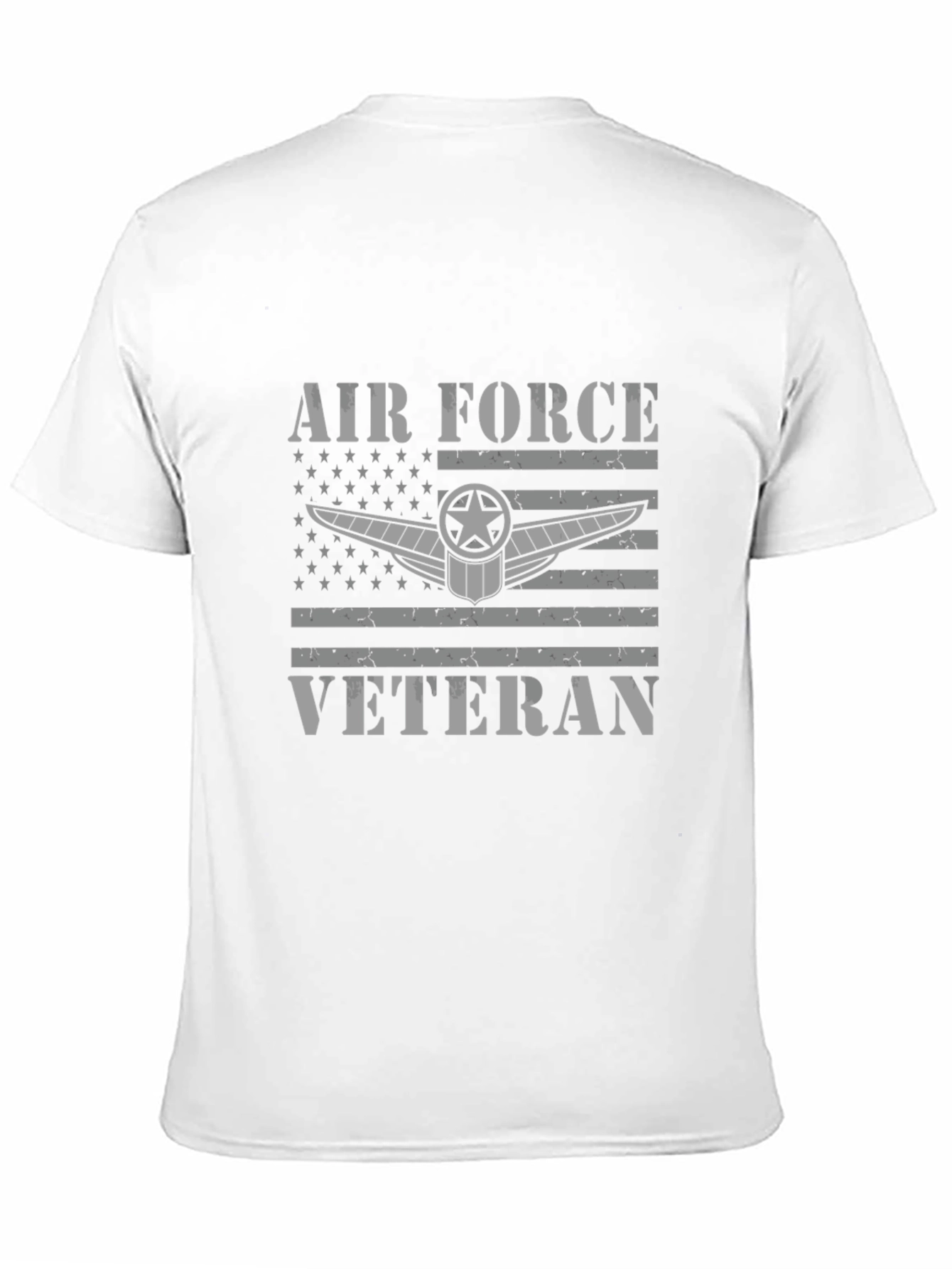 Air Force Veteran Graphic T-Shirt - Patriotic Design - 11