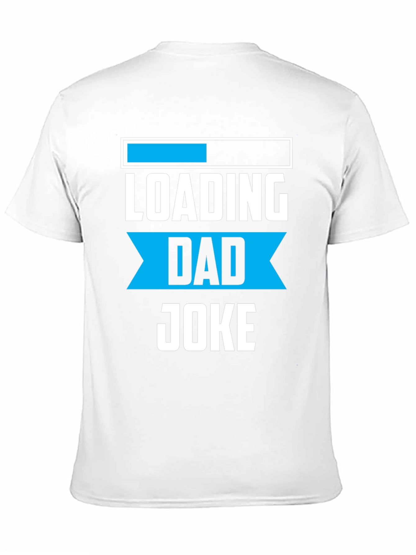 Black Loading Dad Joke Graphic Tee - Funny Father's Day Shirt view 11