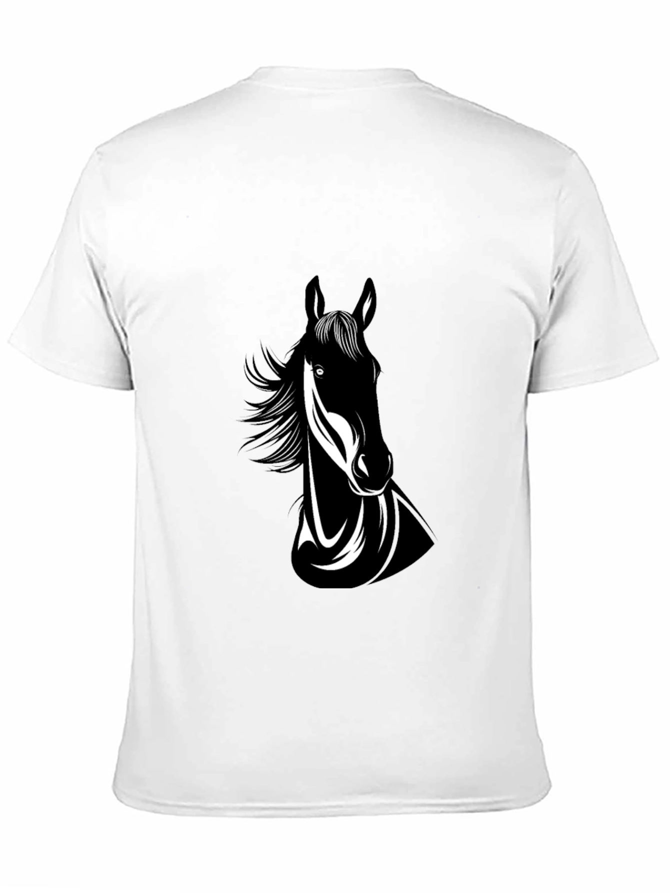 Black Black Horse Graphic Tee - Men's Crew Neck view 11