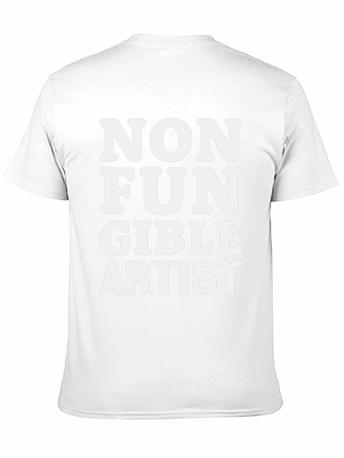 Black Non Fungible Artist Graphic Tee view 11