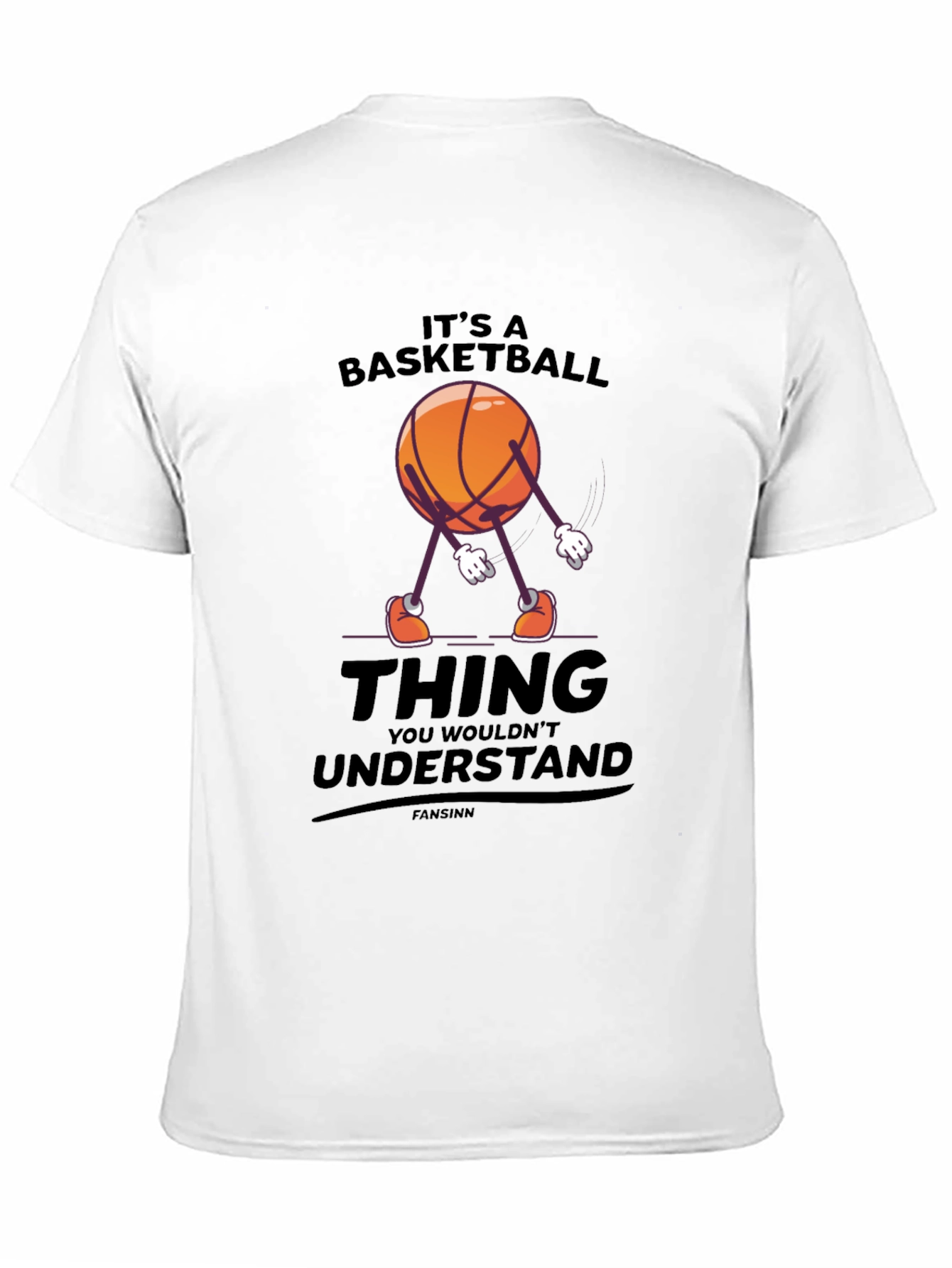 Black Basketball Thing Graphic T-Shirt view 11