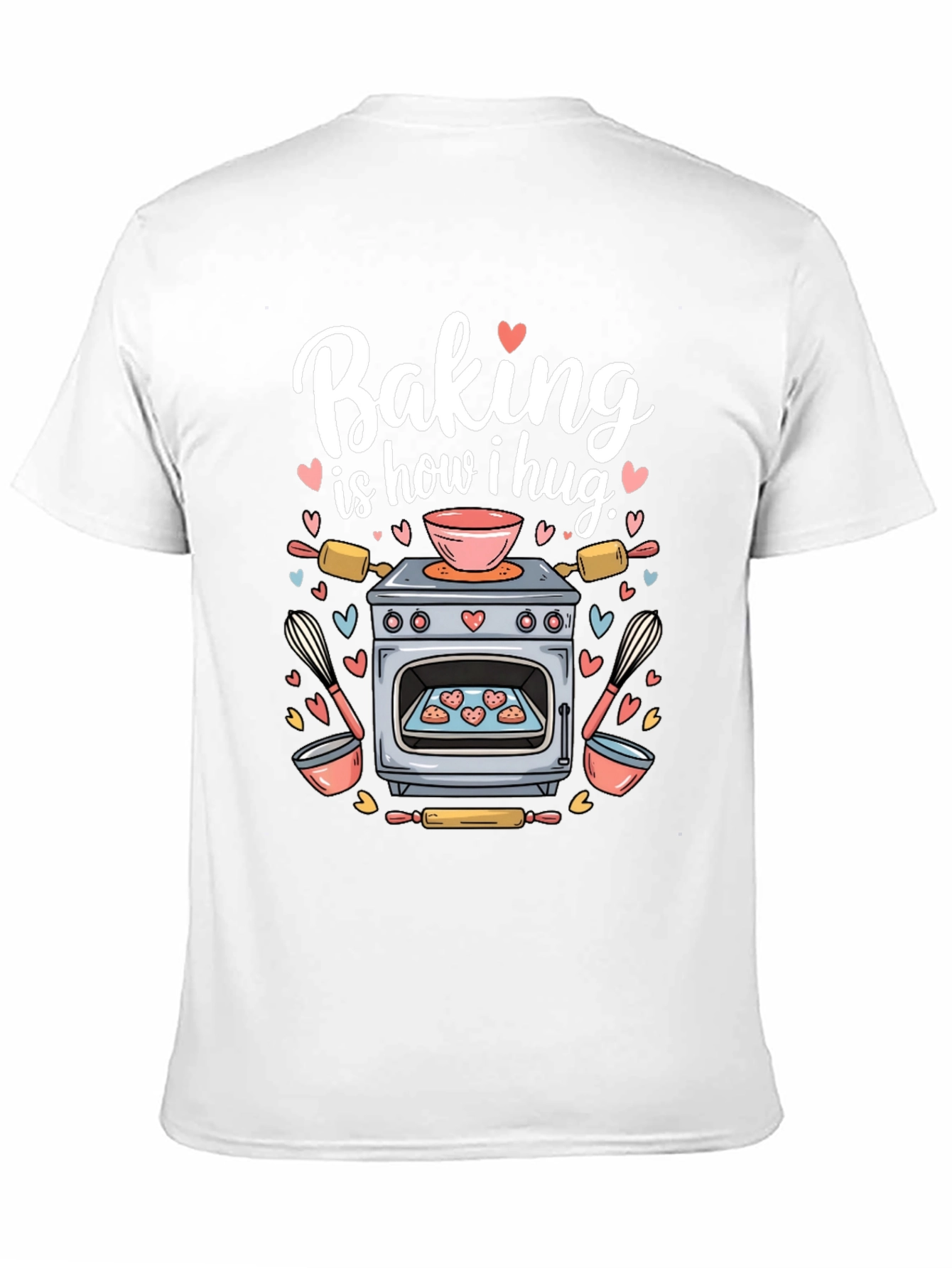 Black Baking Is How I Hug T-Shirt view 11