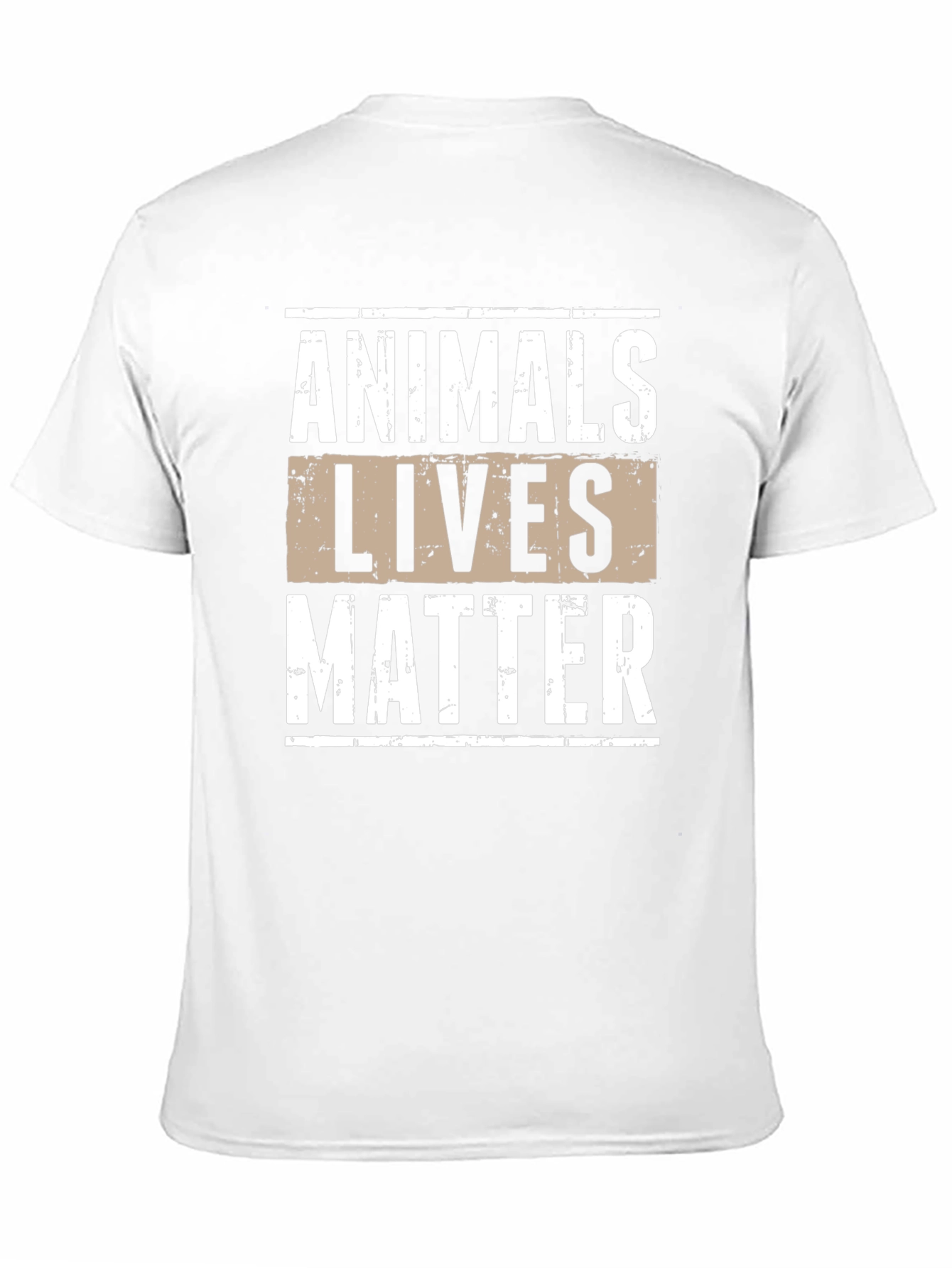 Black Animals Lives Matter Graphic Tee - Unisex view 11