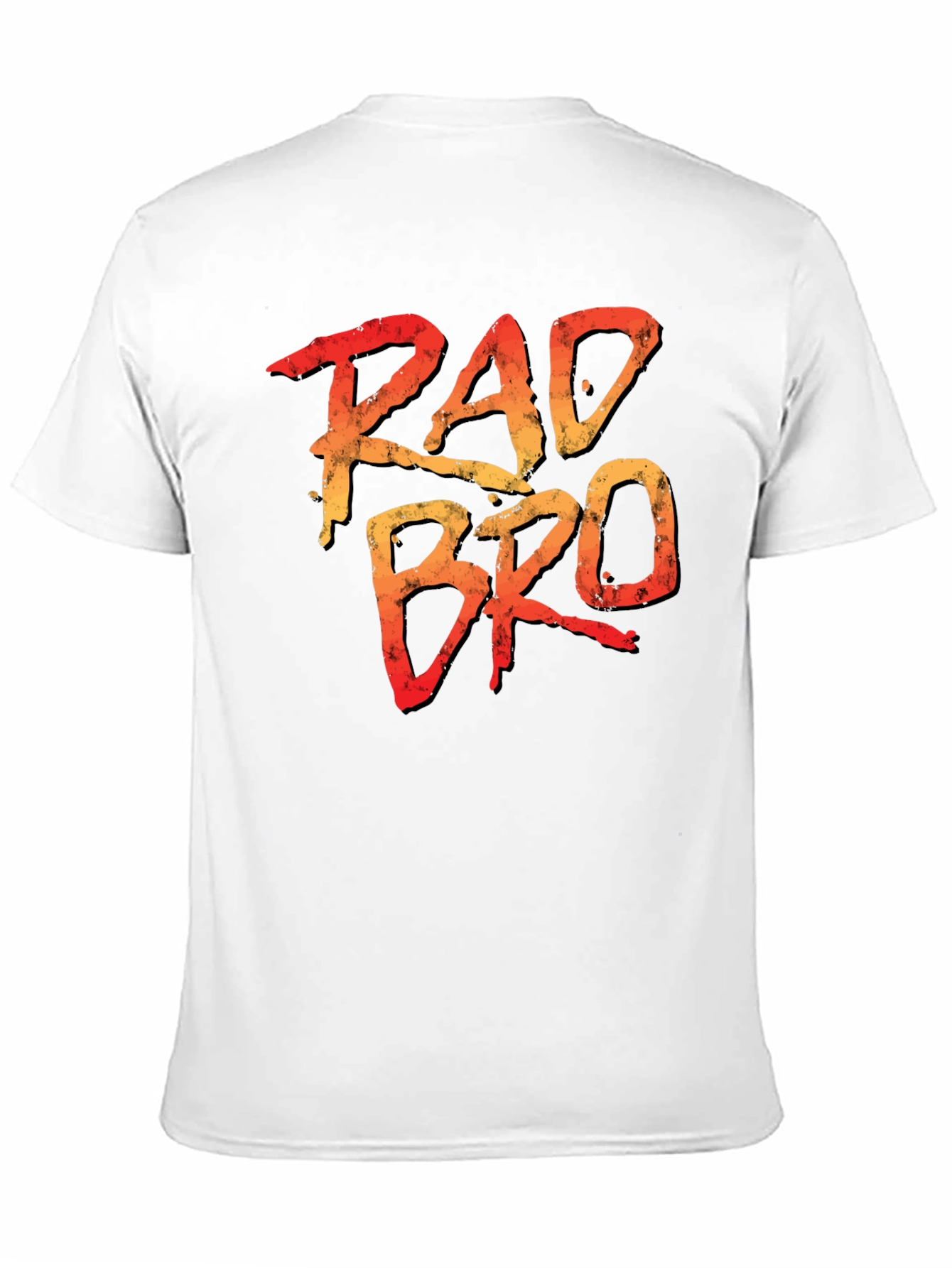 Black Rad Bro Graphic Tee - Cool Retro Style view 11