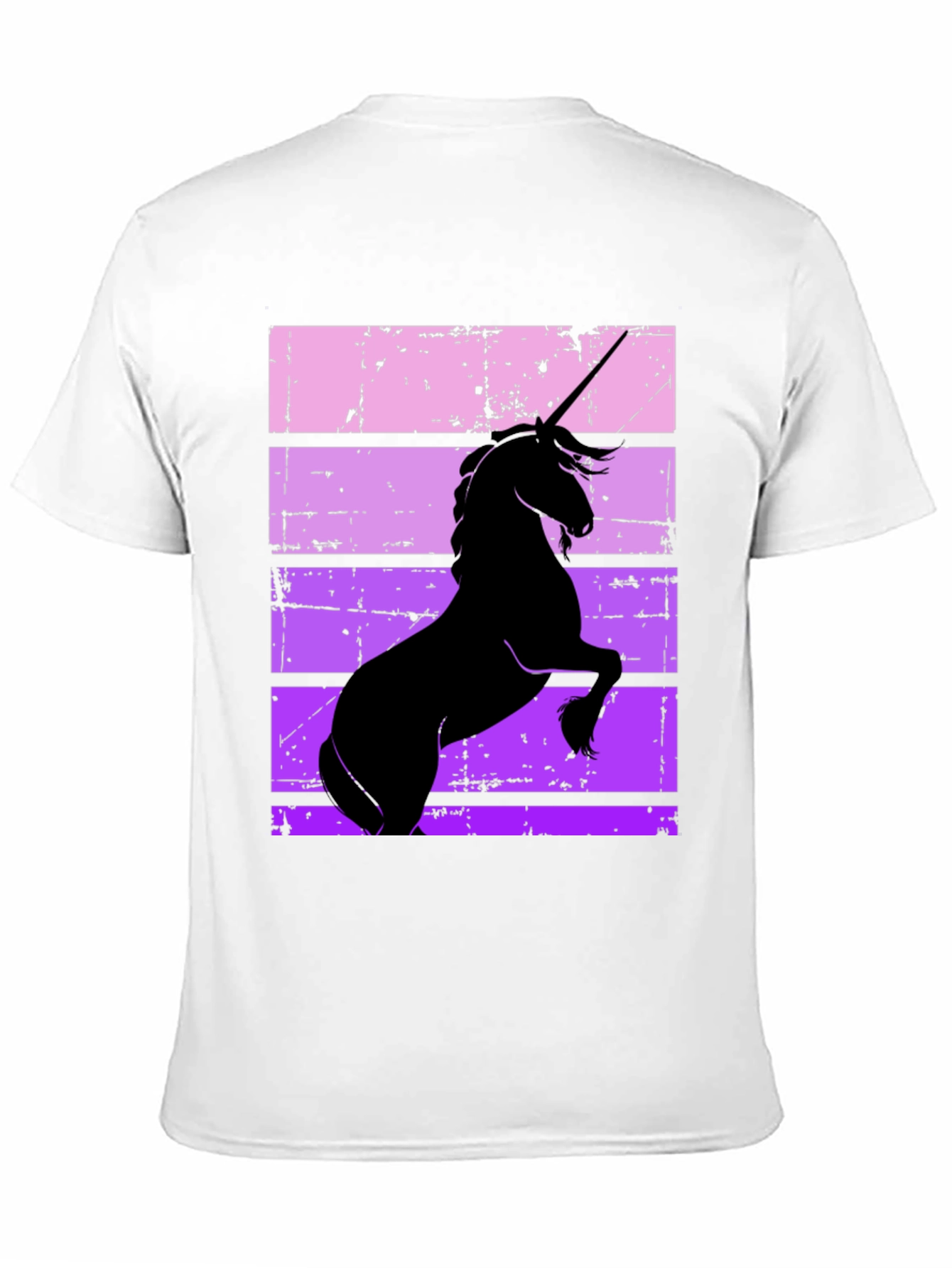 Black Unicorn Silhouette Graphic Tee view 11