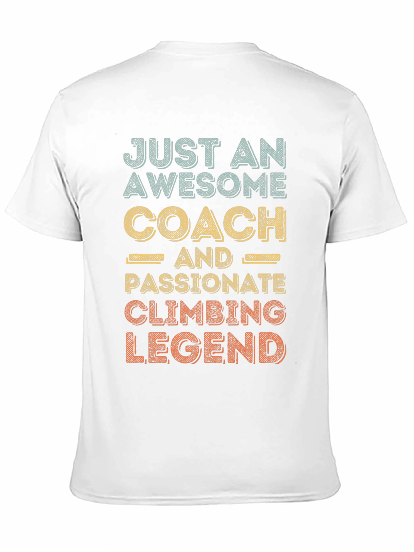 Black Awesome Coach Climbing Legend Graphic Tee view 11