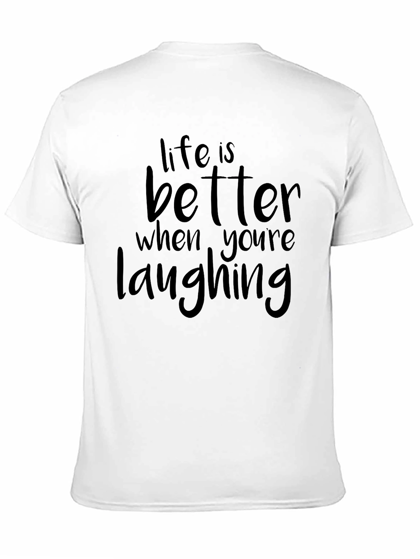 Black Life is Better When You're Laughing Graphic Tee view 11