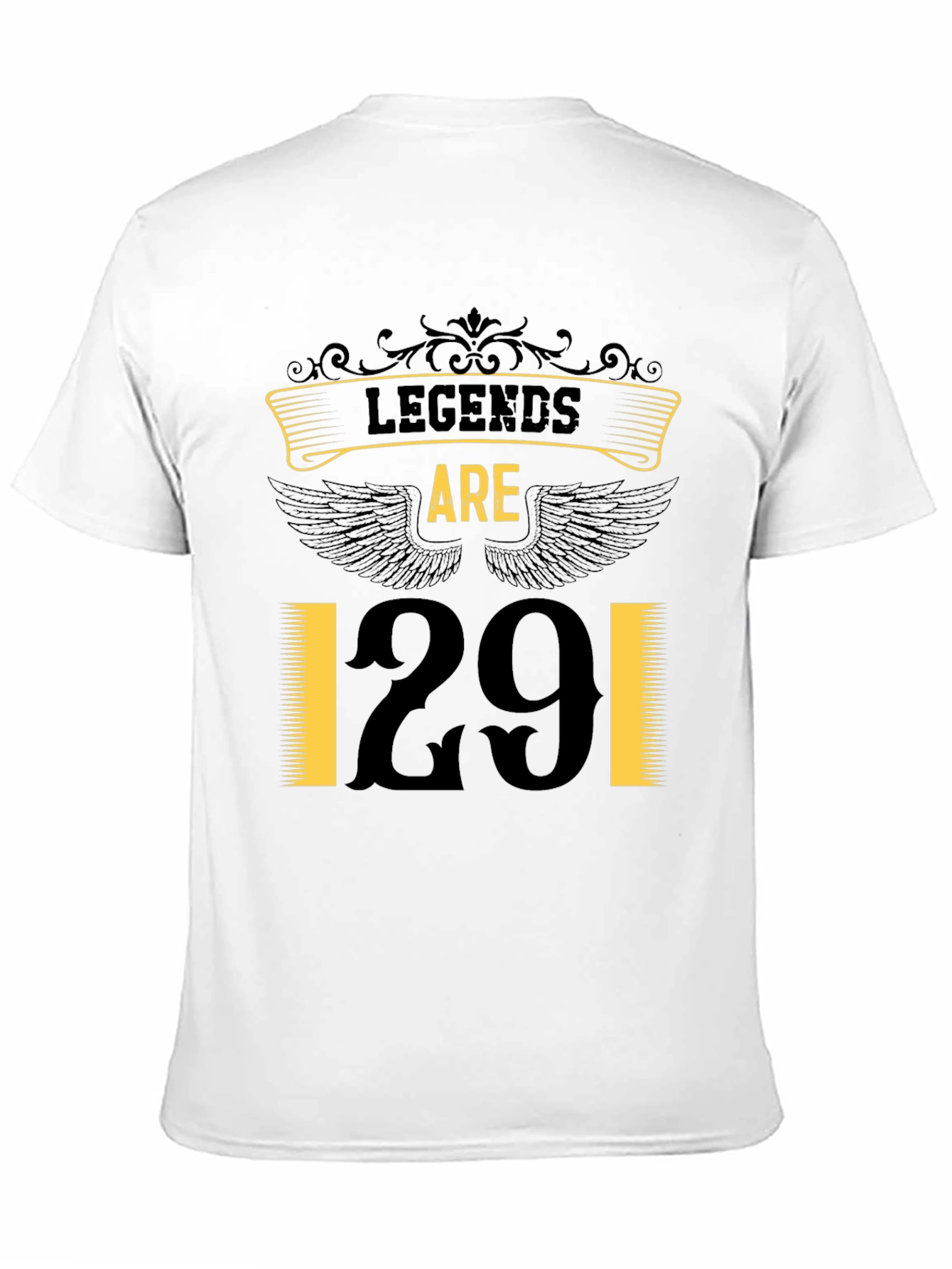 Black Legends Are 29 T-Shirt view 11