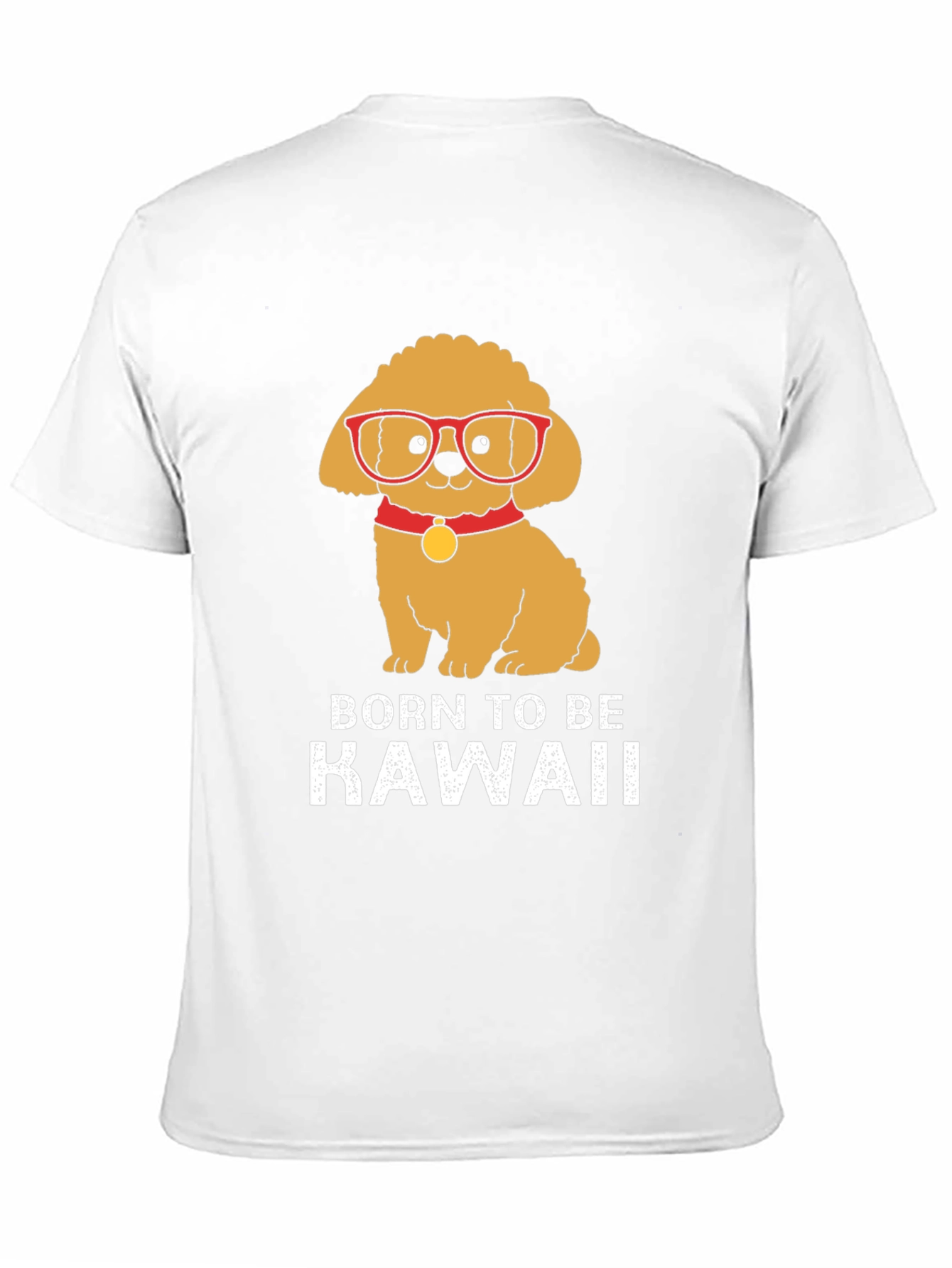 Black Kawaii Dog T-Shirt view 11