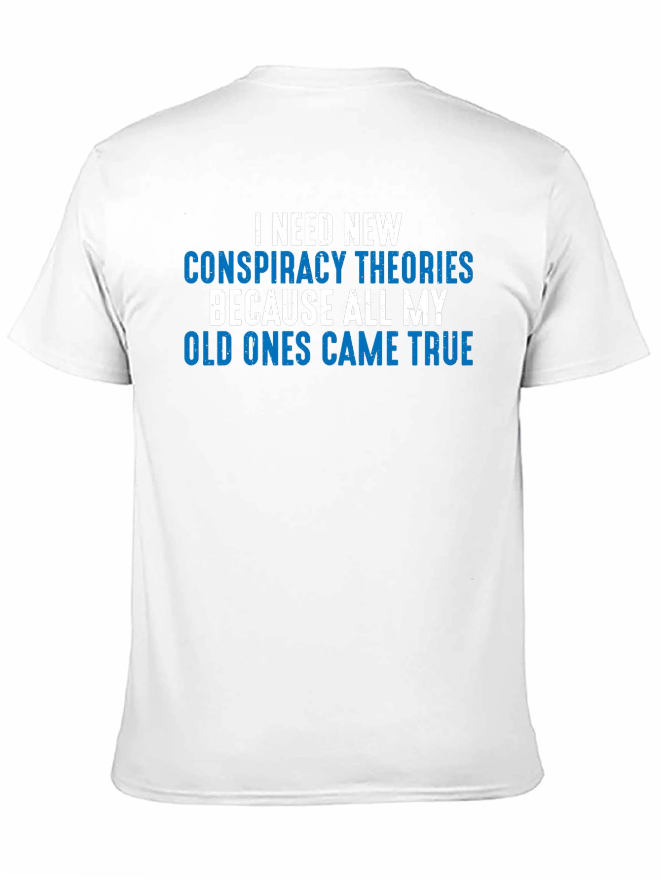 Black Conspiracy Theory T-Shirt - Truth Seeker Novelty Tee view 11