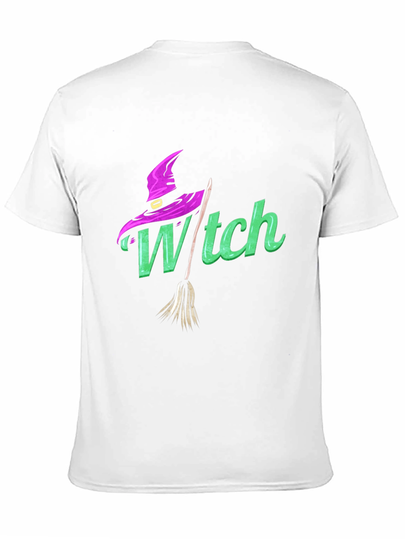 Black Witch T-Shirt - Halloween Apparel view 11