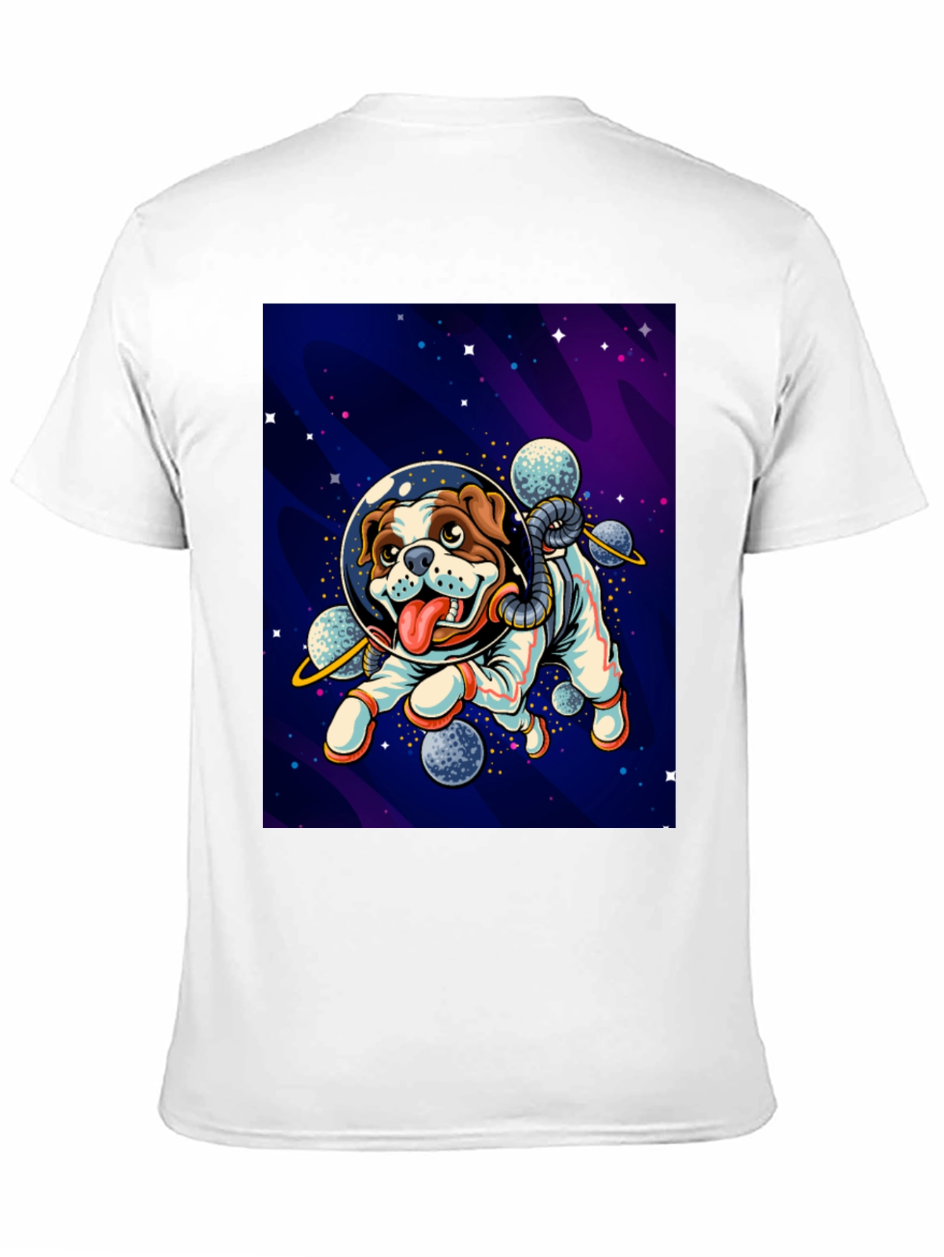 Black Dog Astronaut Graphic Tee - Black view 11