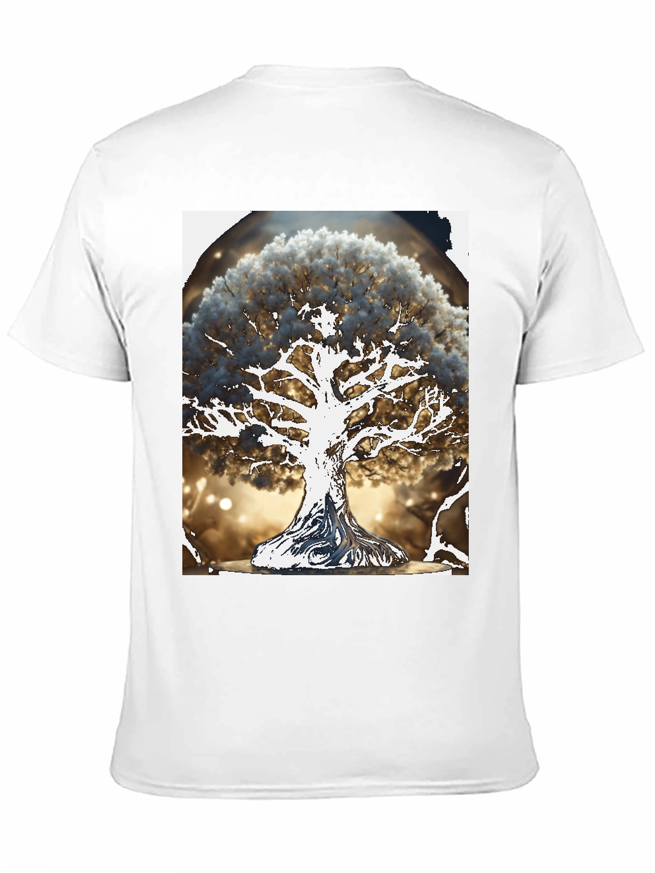 Black Tree of Life Graphic Tee - Unique Nature Design view 11