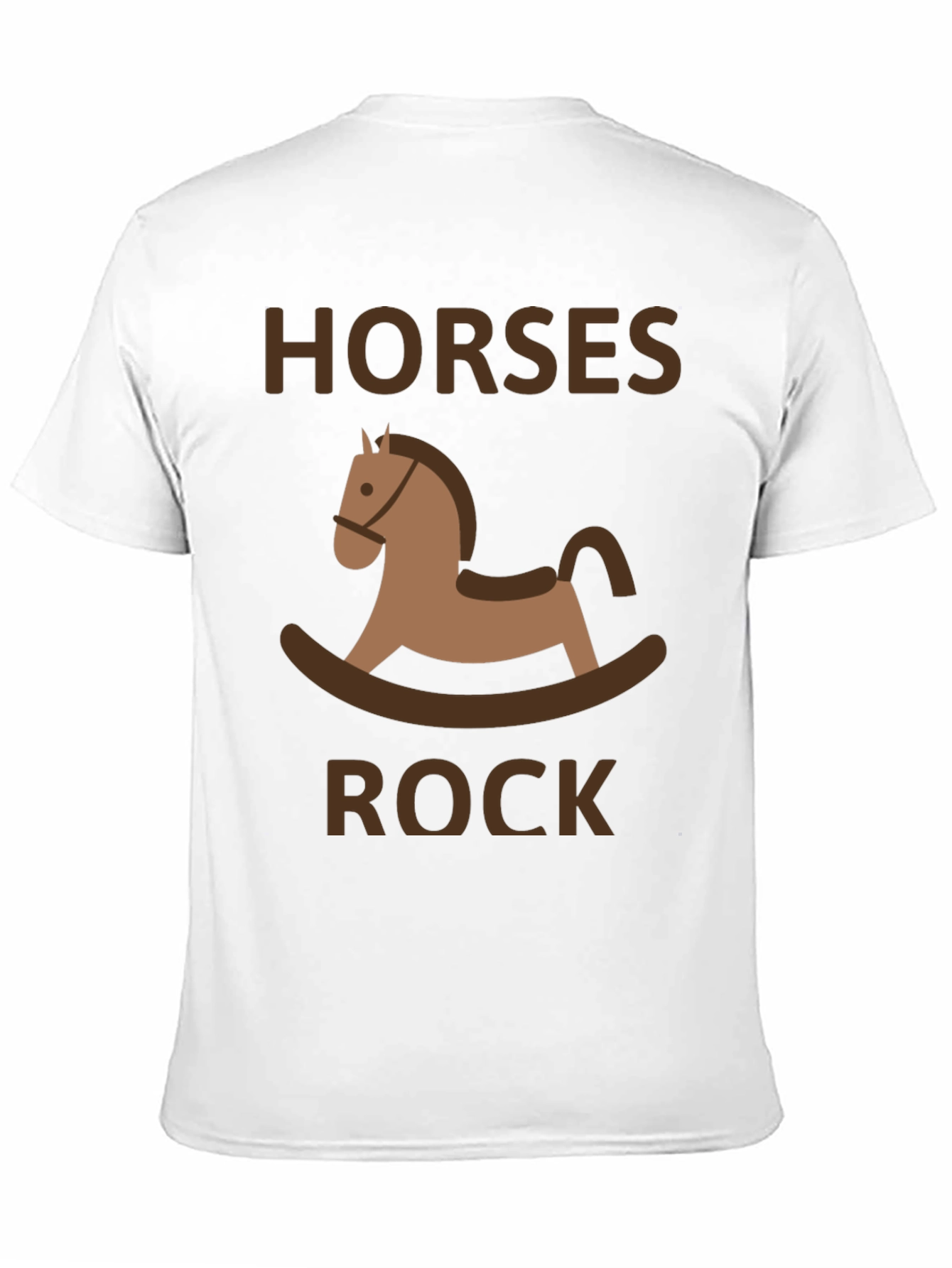 Black Horses Rock T-Shirt - Novelty Graphic Tee view 11