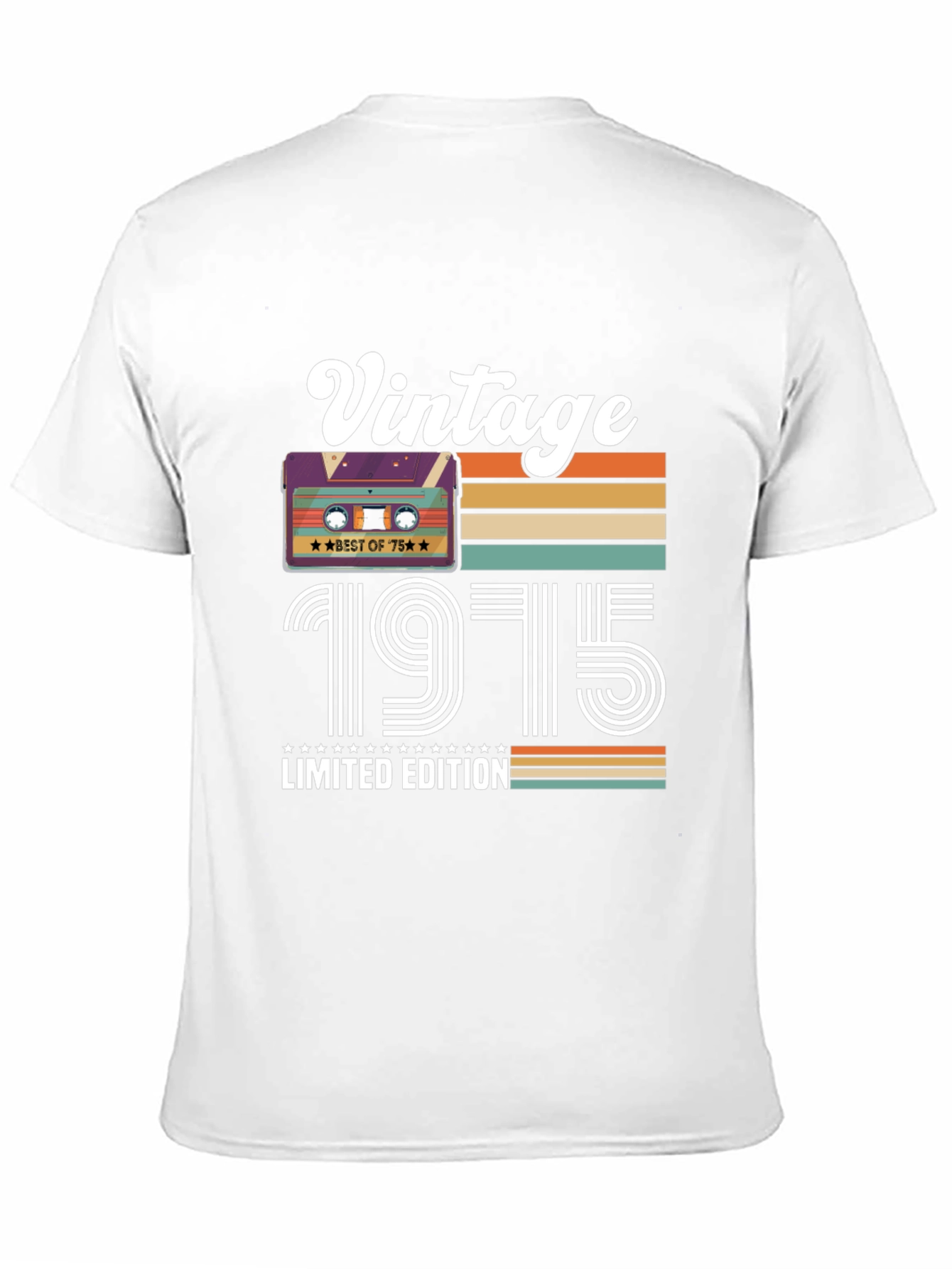 Black Vintage 1975 Limited Edition T-Shirt view 11