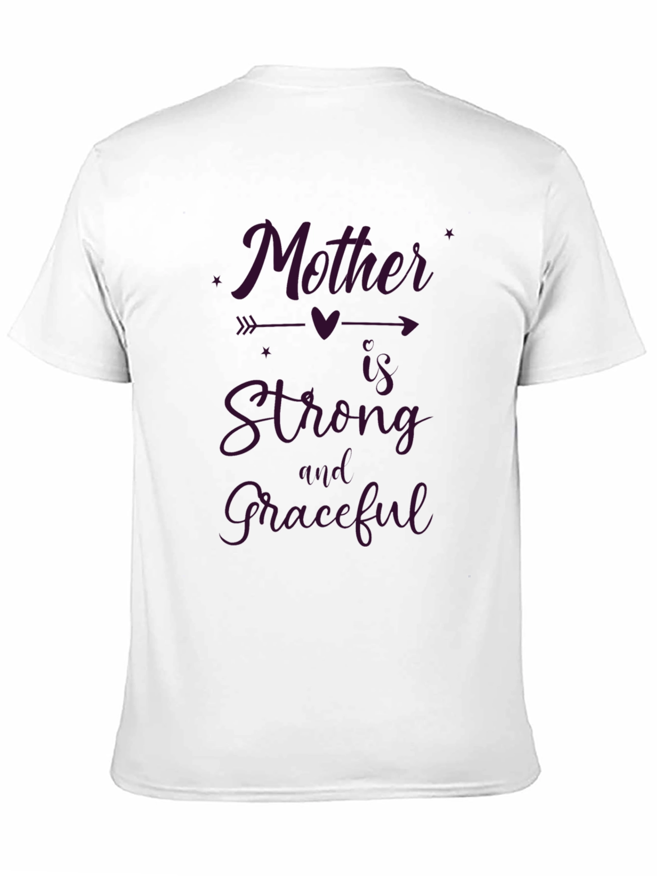 Black Mother is Strong and Graceful T-Shirt - Black view 11