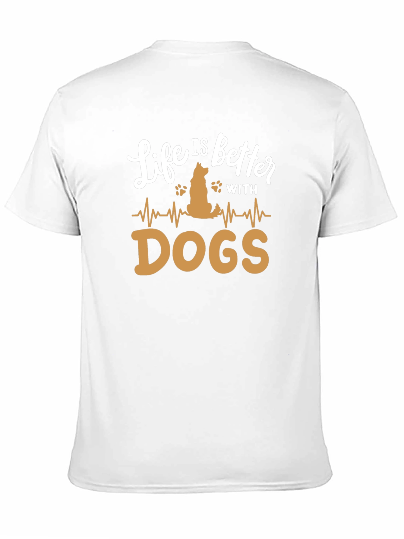 Black Life is Better with Dogs T-Shirt view 11