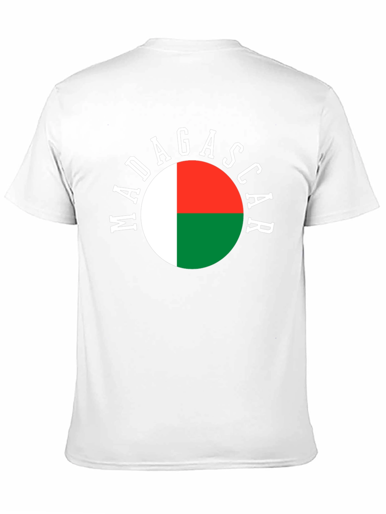 Black Madagascar Flag T-Shirt - Graphic Tee for Country Pride view 11