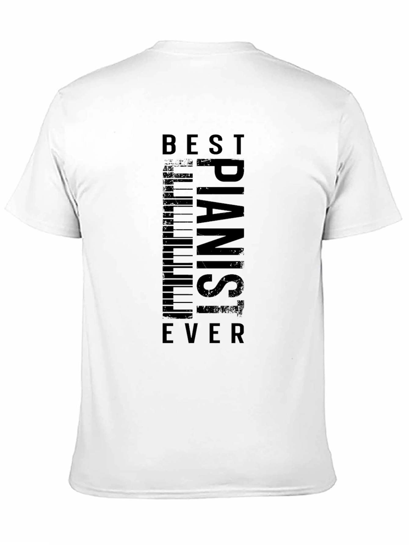 Black Best Pianist Ever Graphic T-Shirt view 11