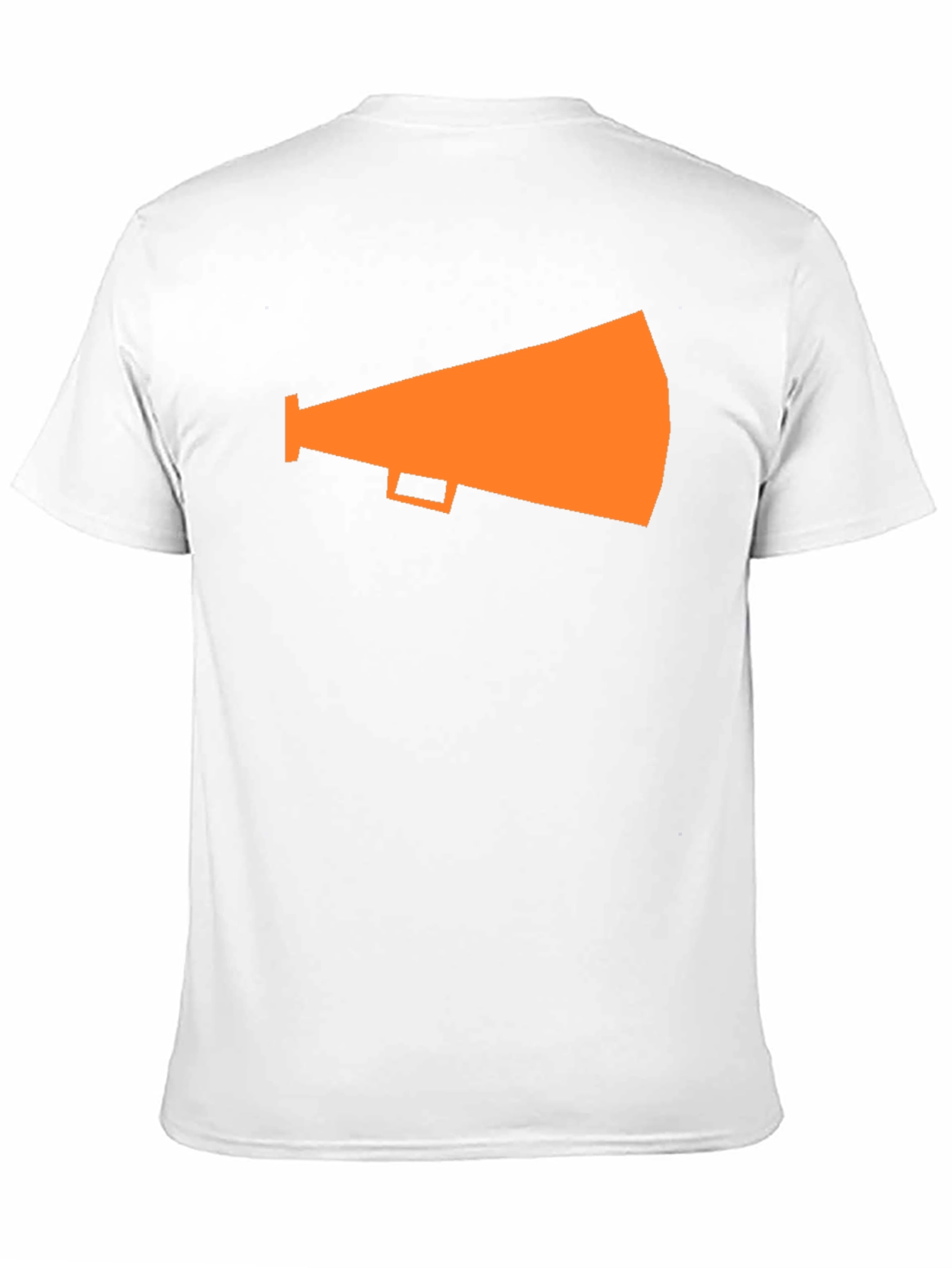 Black Orange Megaphone Graphic Tee - Black view 11