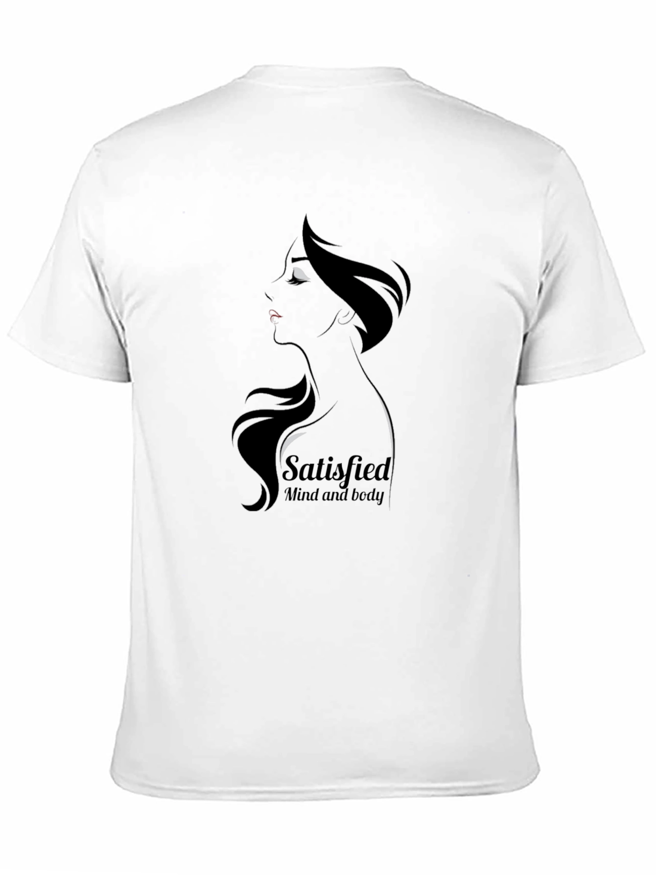 Satisfied Mind & Body Graphic Tee - Black - 11
