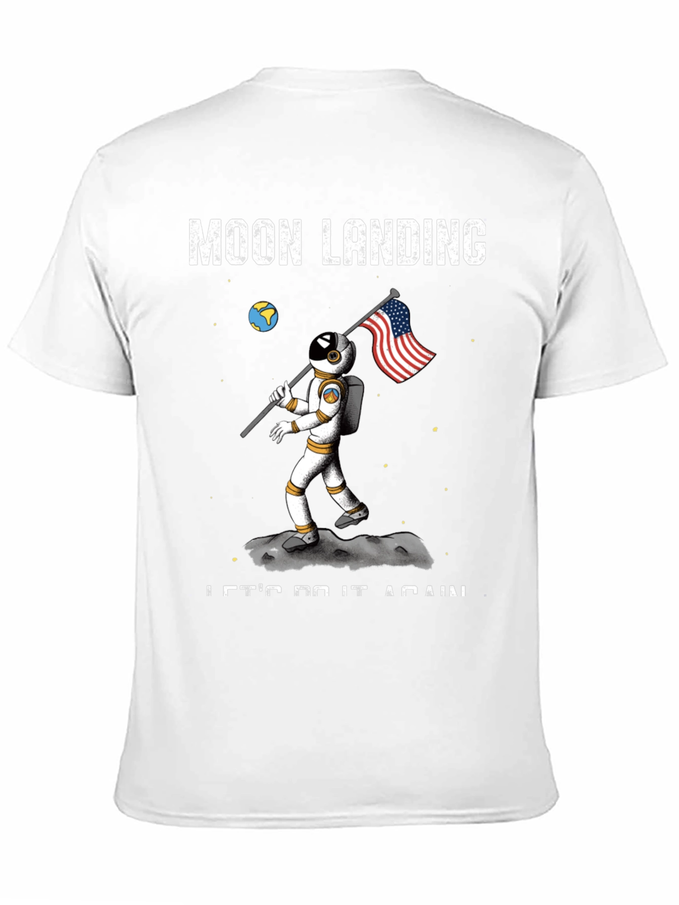 Black Moon Landing T-Shirt - Let's Do It Again view 11