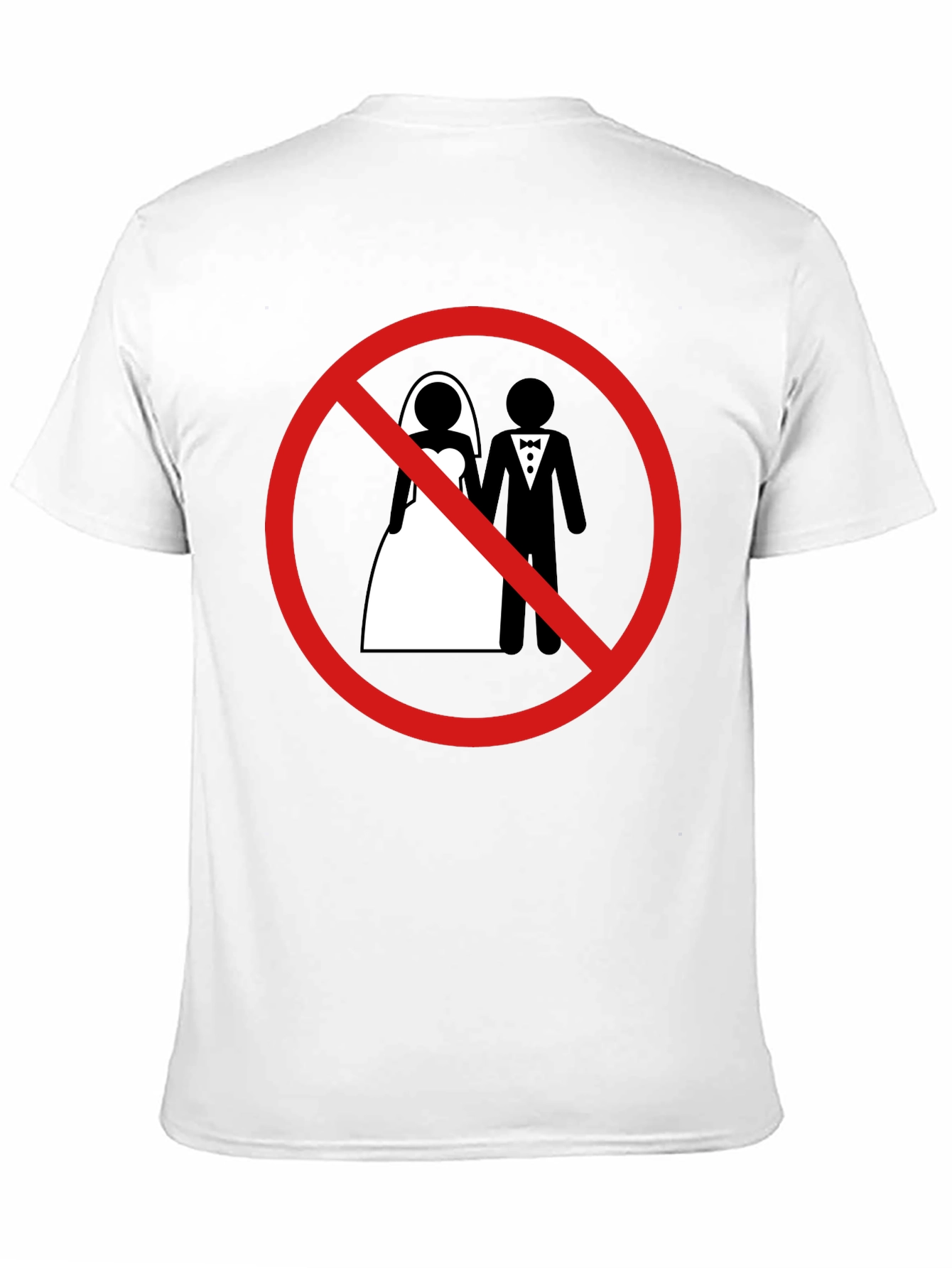 Black Anti-Marriage Graphic Tee - Black view 11
