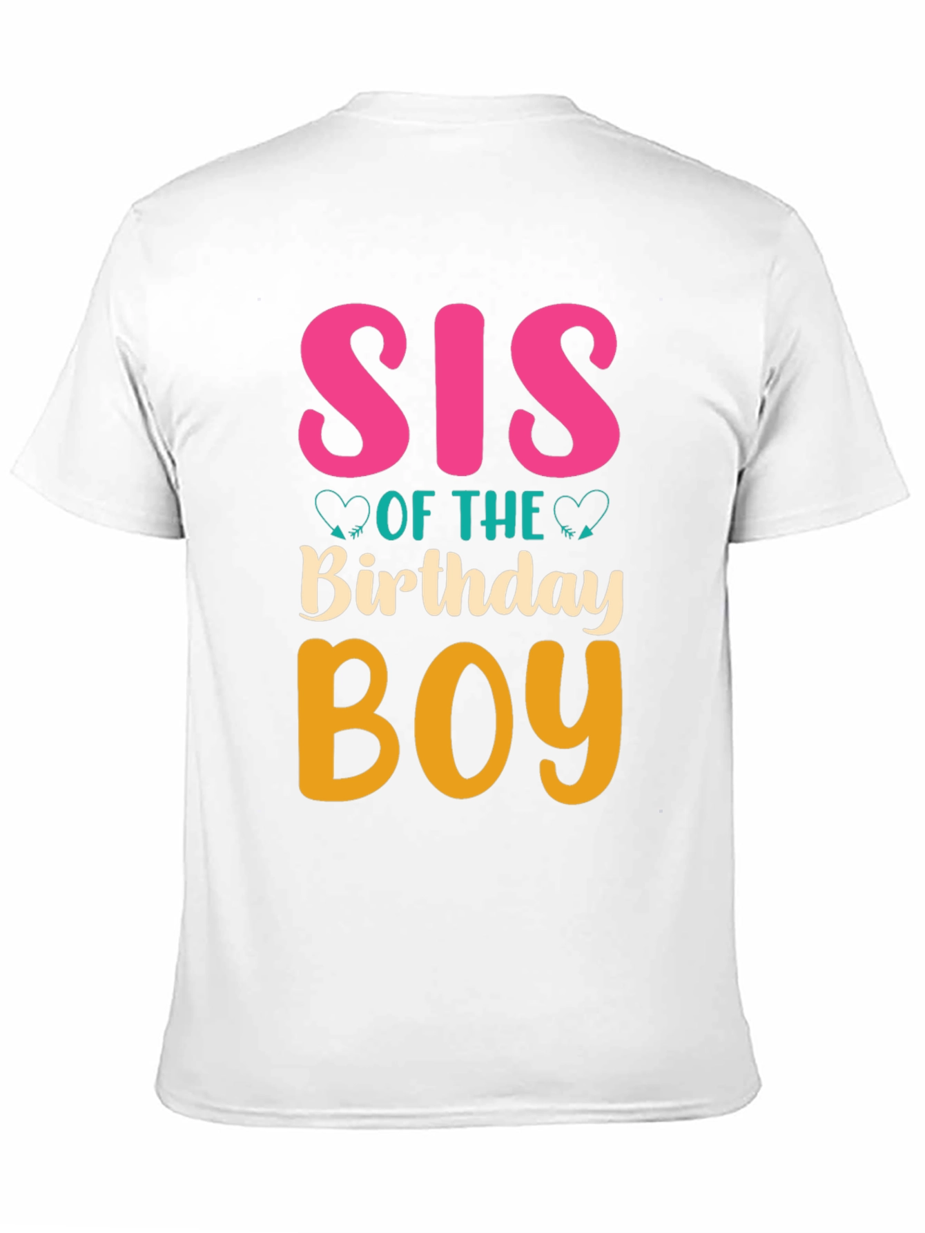 Black Sis of the Birthday Boy T-Shirt view 11