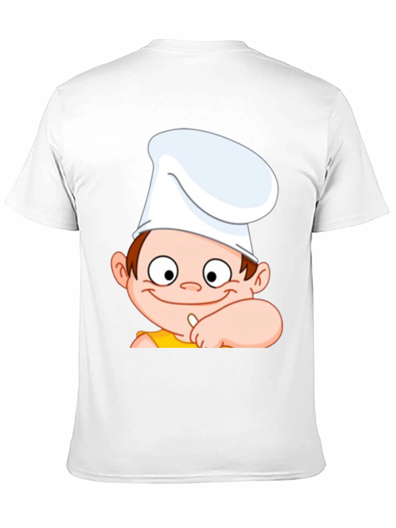 Black Chef Cartoon Graphic Tee - Fun & Unique Design view 11