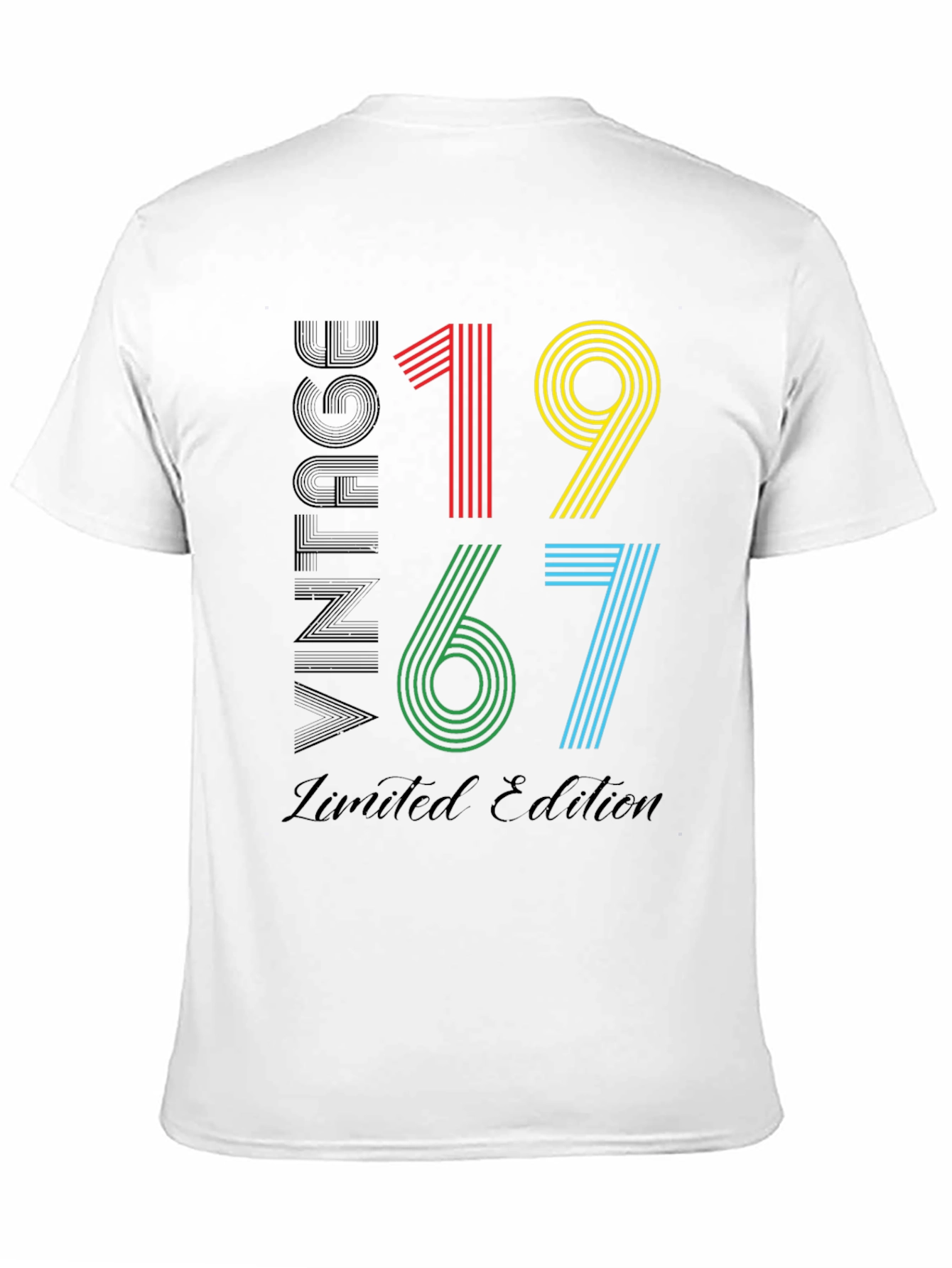 Black Vintage 1967 Limited Edition Graphic T-Shirt view 11