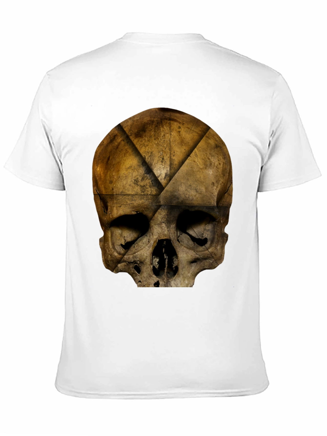 Black Skull Graphic Print T-Shirt - Dark Grunge Style view 11
