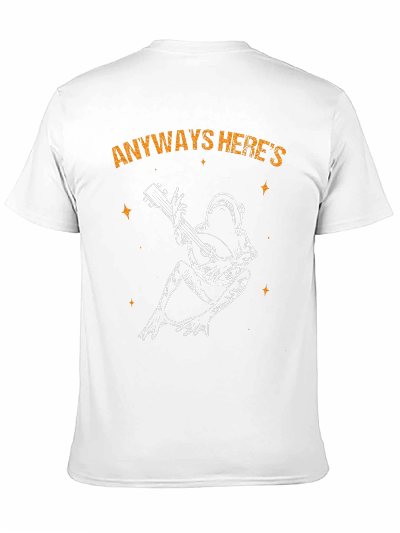 Black Frog Playing Banjo T-Shirt - Anyways Here's view 11