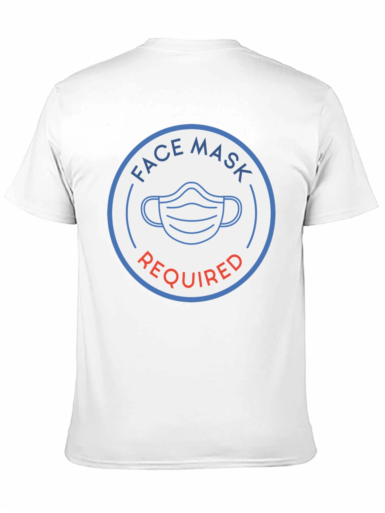 Black Face Mask Required Graphic T-Shirt - Stay Safe & Stylish view 11